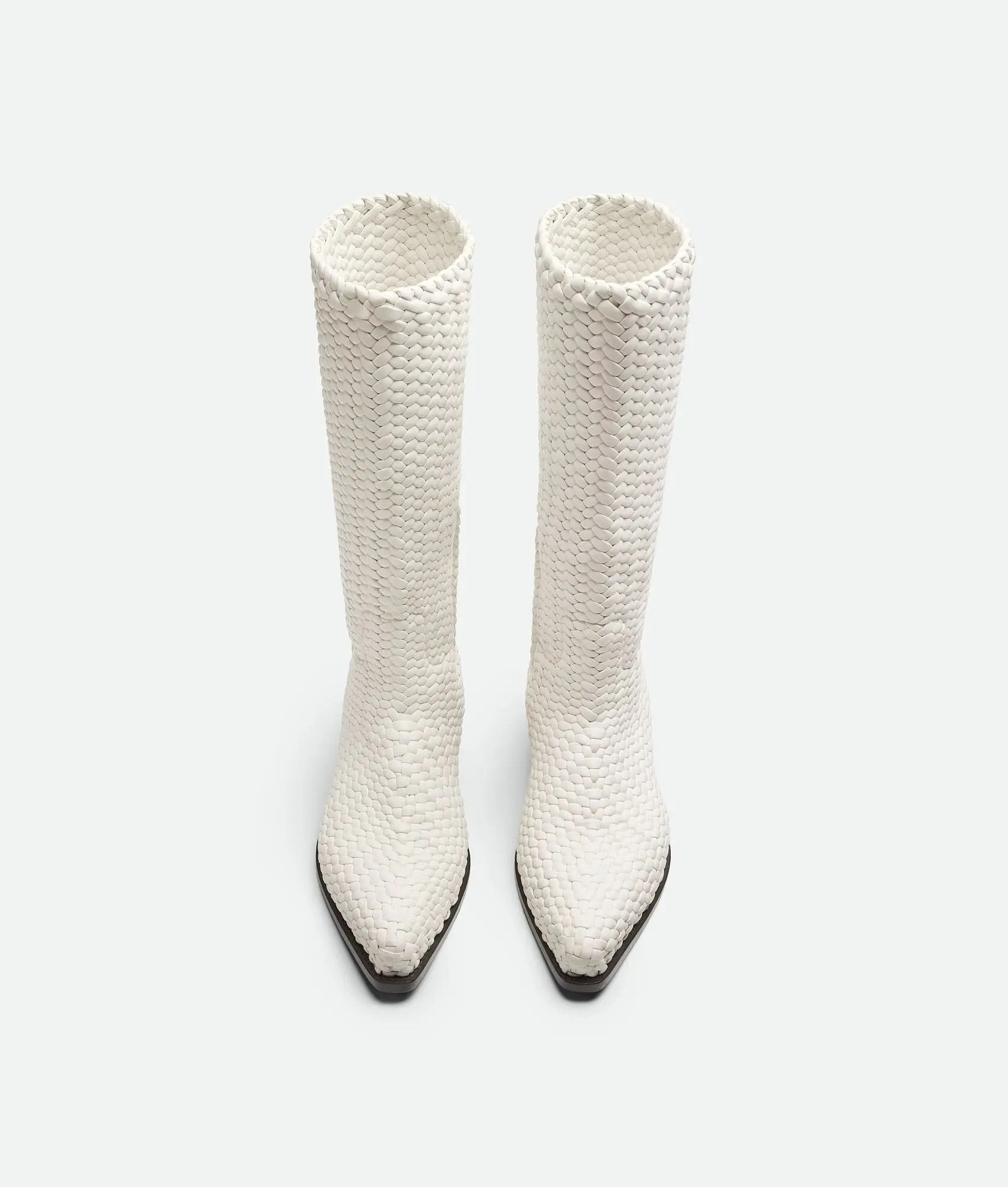 Bottega Veneta o1mt1gz0126 Reply Boots in White Size US 10 / EU 43 - 4 Thumbnail