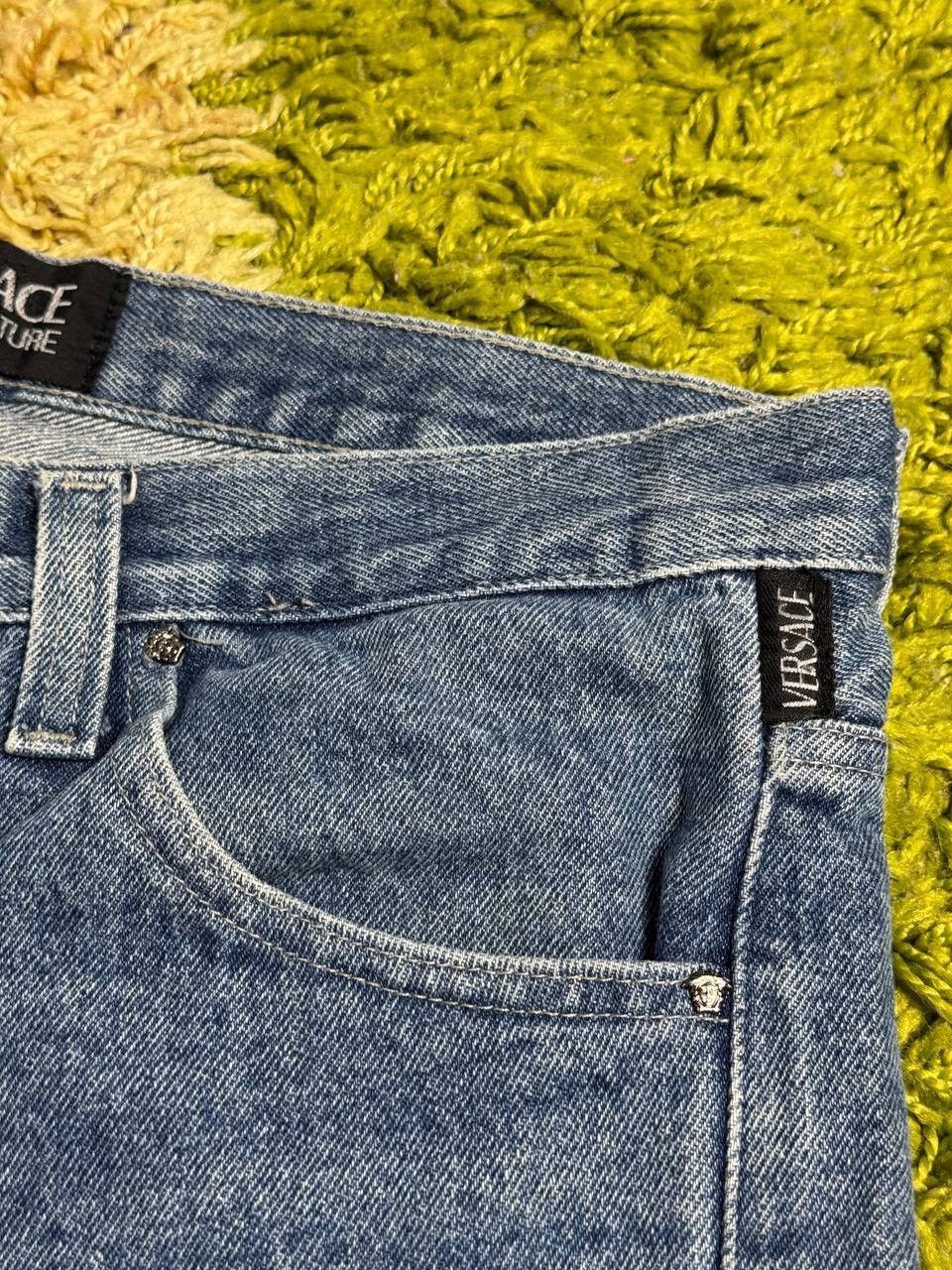 Versace × Versace Jeans Couture × Vintage Versace Jeans Couture Pants Streetwear Vintage Logo Y2K Size US 32 / EU 48 - 5 Thumbnail