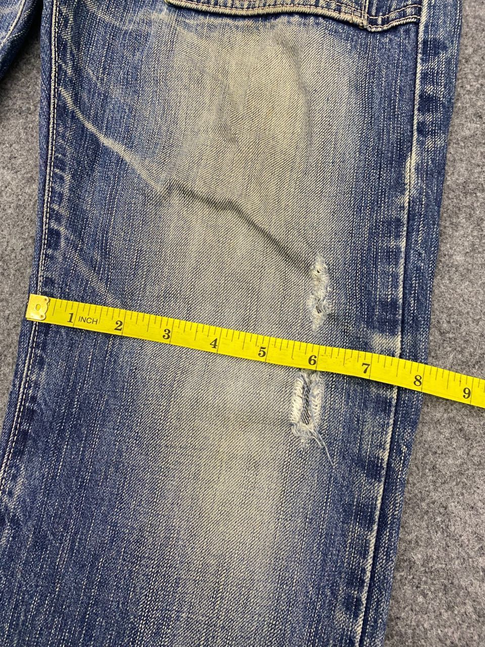 Japanese Brand 💥Vintage Johnbull Kojima Bushpant Distressed Denim Size US 34 / EU 50 - 8 Thumbnail