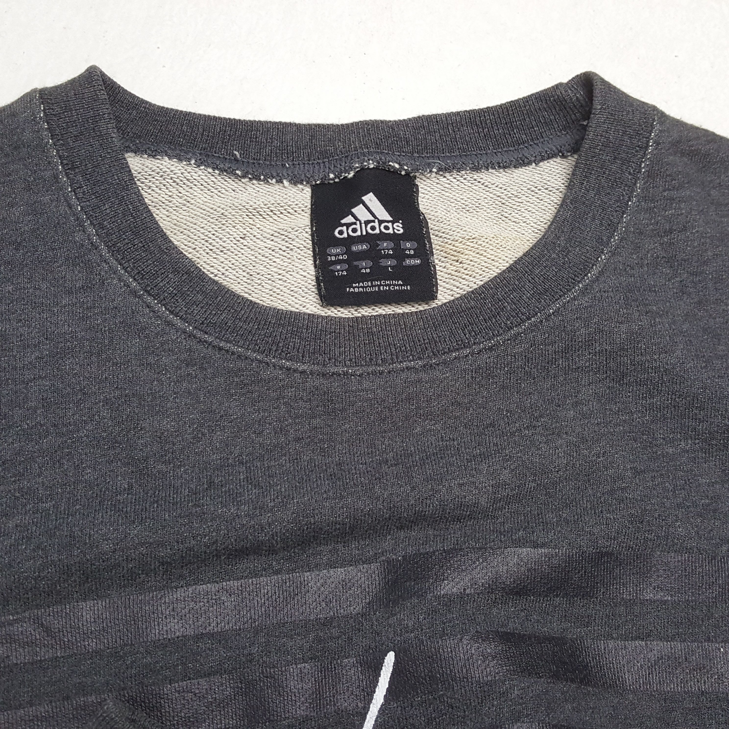 Japanese Brand × Vintage × Yohji Yamamoto Vintage ADIDAS x YOHJI YAMAMOTO Japanese Custom Sweatshirt Size US M / EU 48-50 / 2 - 11 Thumbnail