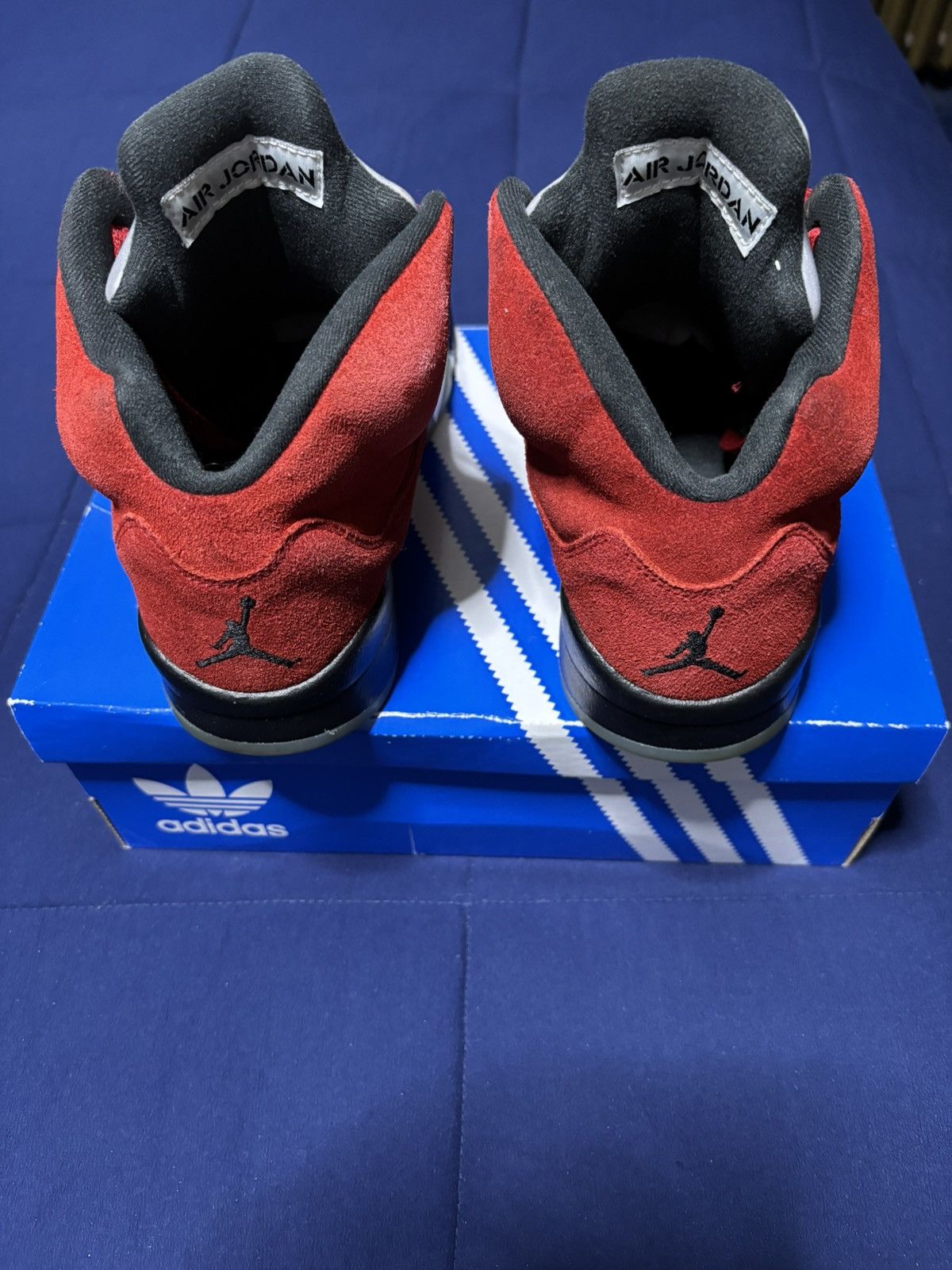 Jordan Brand Jordan 5 Retro Raging Bull 2021 Size 9 Size US 9 / EU 42 - 4 Thumbnail