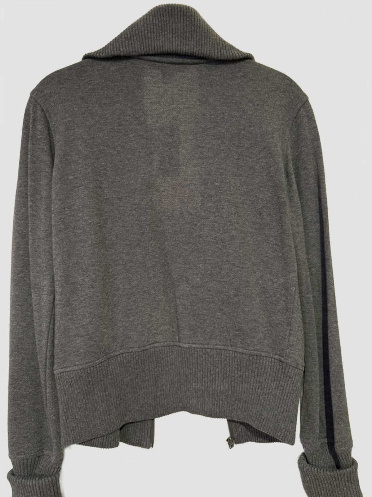 Banana Republic NWT Zip Up Sweater Jacket-Dark Gray Size S / US 4 / IT 40 - 4 Thumbnail