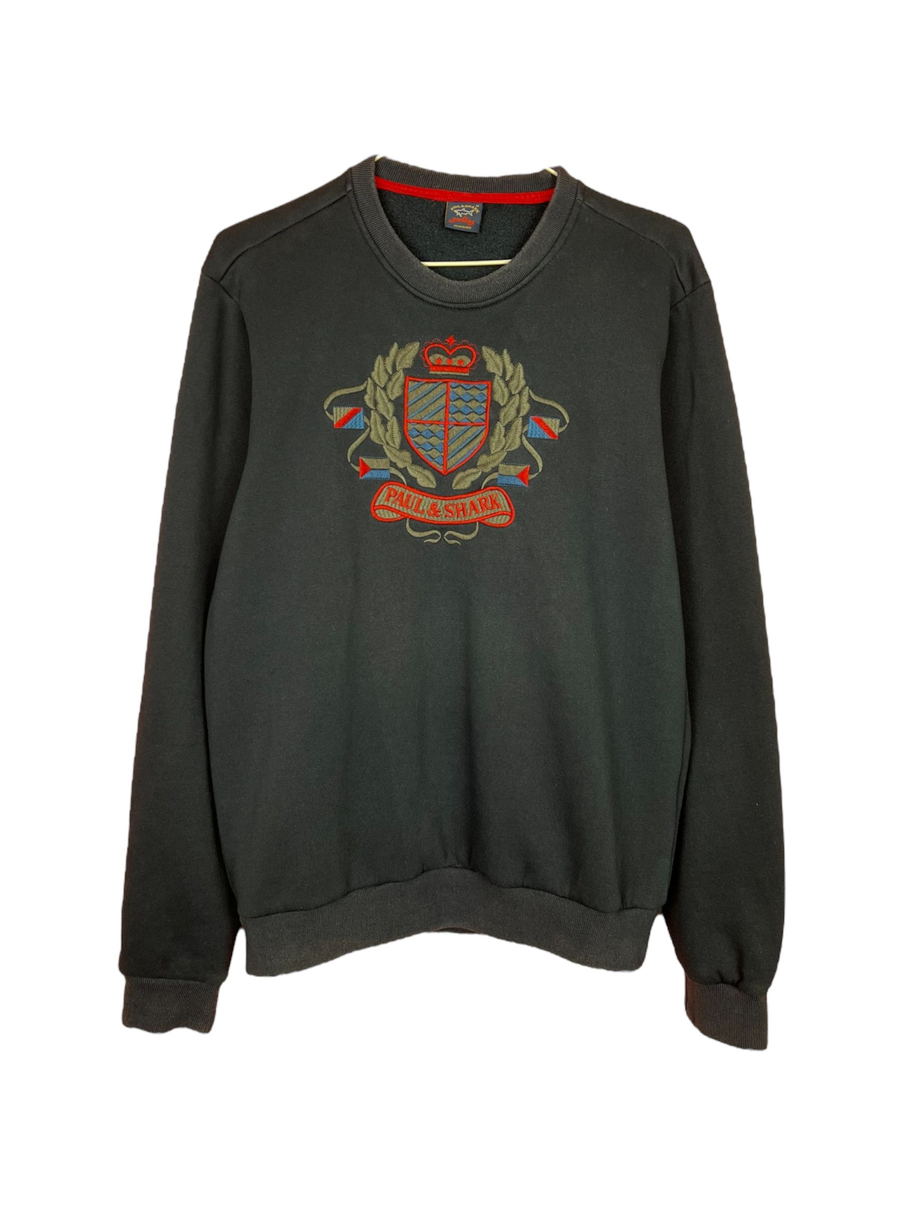 Paul & Shark Paul & shark blue casual luxury sweatshirt logo Size US M / EU 48-50 / 2 - 1 Thumbnail