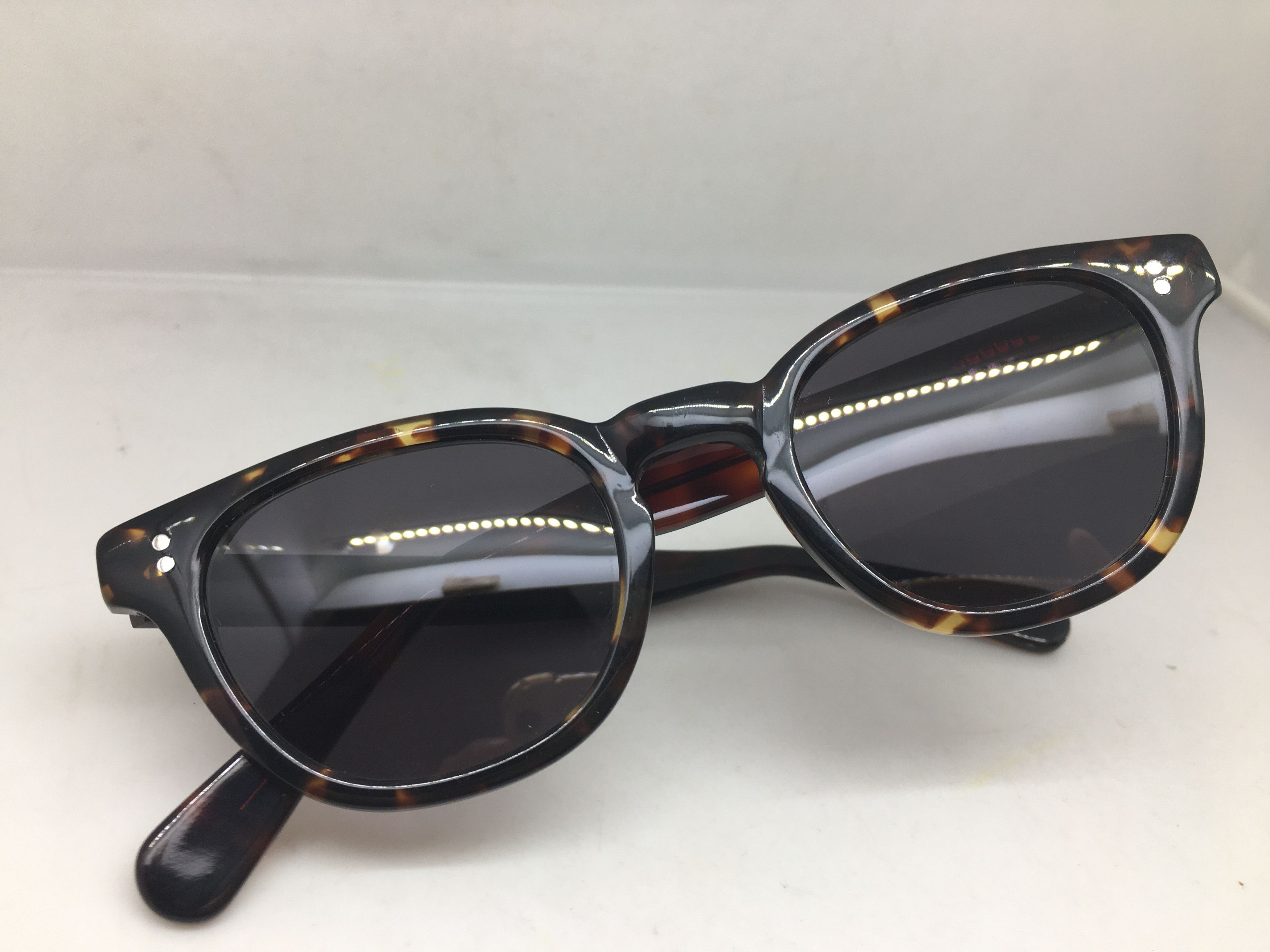 Other Handmade Tortoise Acetate Retro Sunglasses Frame Size ONE SIZE - 6 Thumbnail