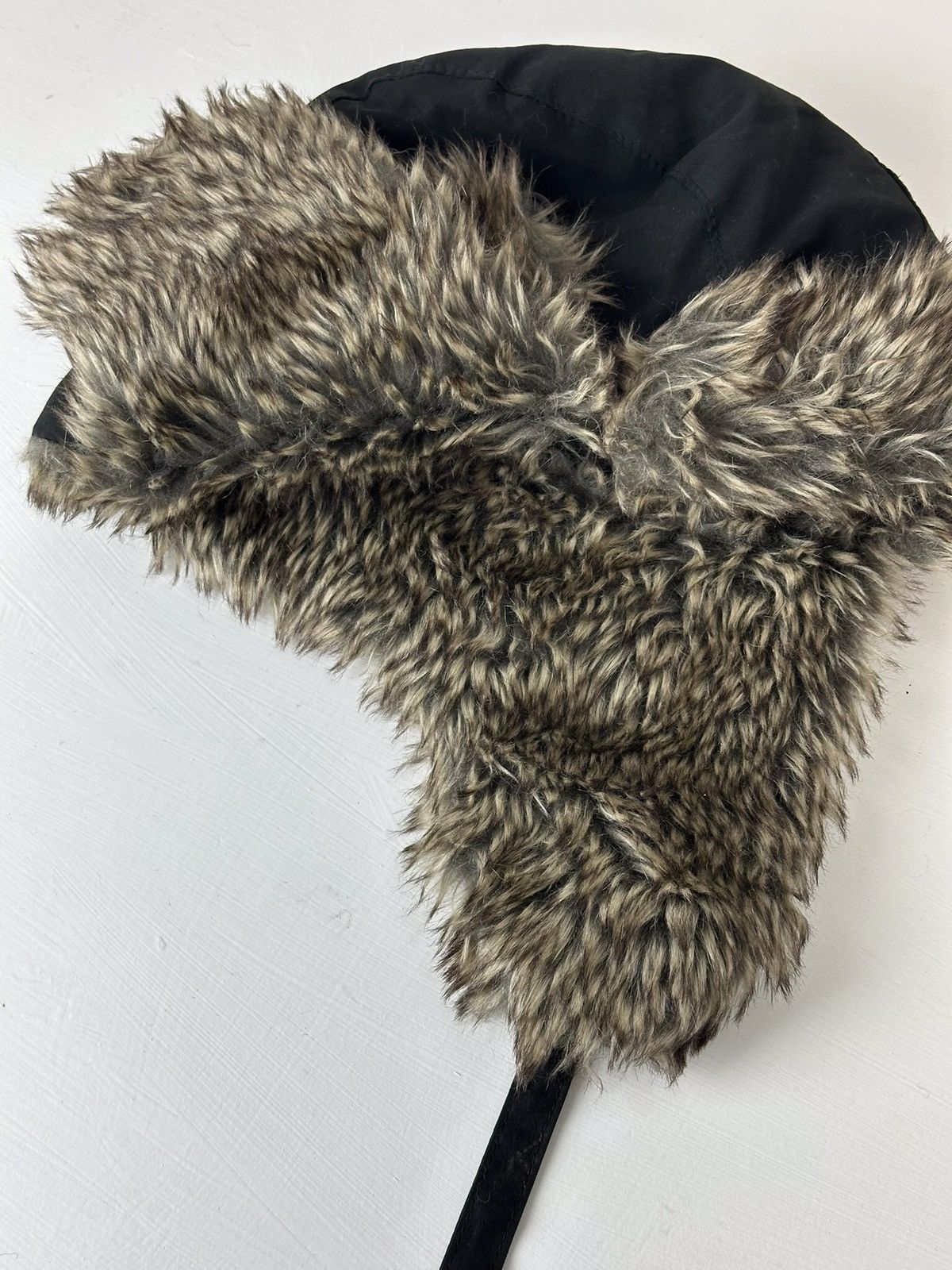 Vintage Ushanka Trapper Hat Furry Mohair Fuzzy Fur Hat Y2K Size ONE SIZE - 4 Thumbnail