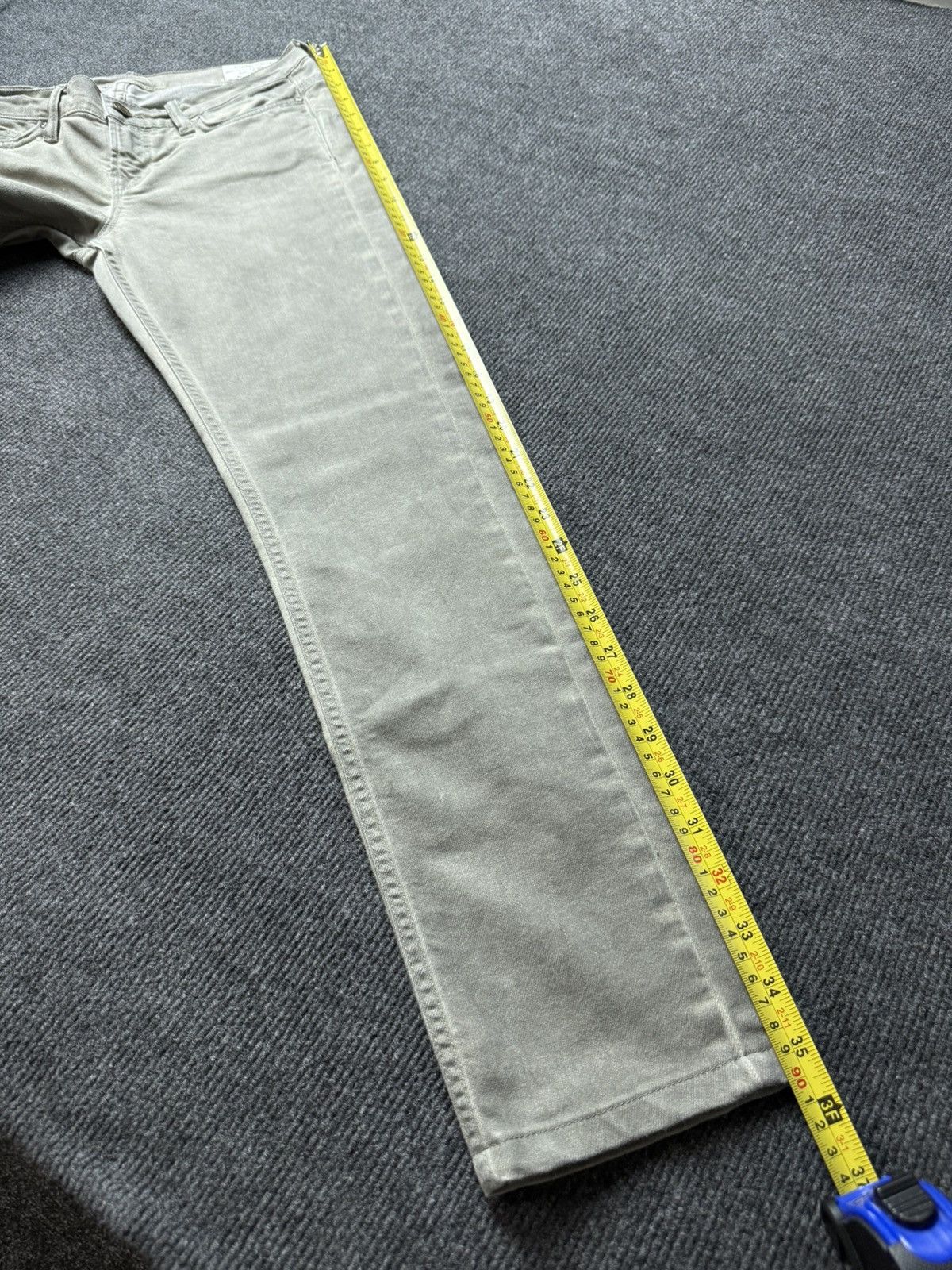 Allsaints AllSaints Grey Slim Jeans Rick style Minimal Stretch Denim Size 27" / US 4 / IT 40 - 22 Thumbnail