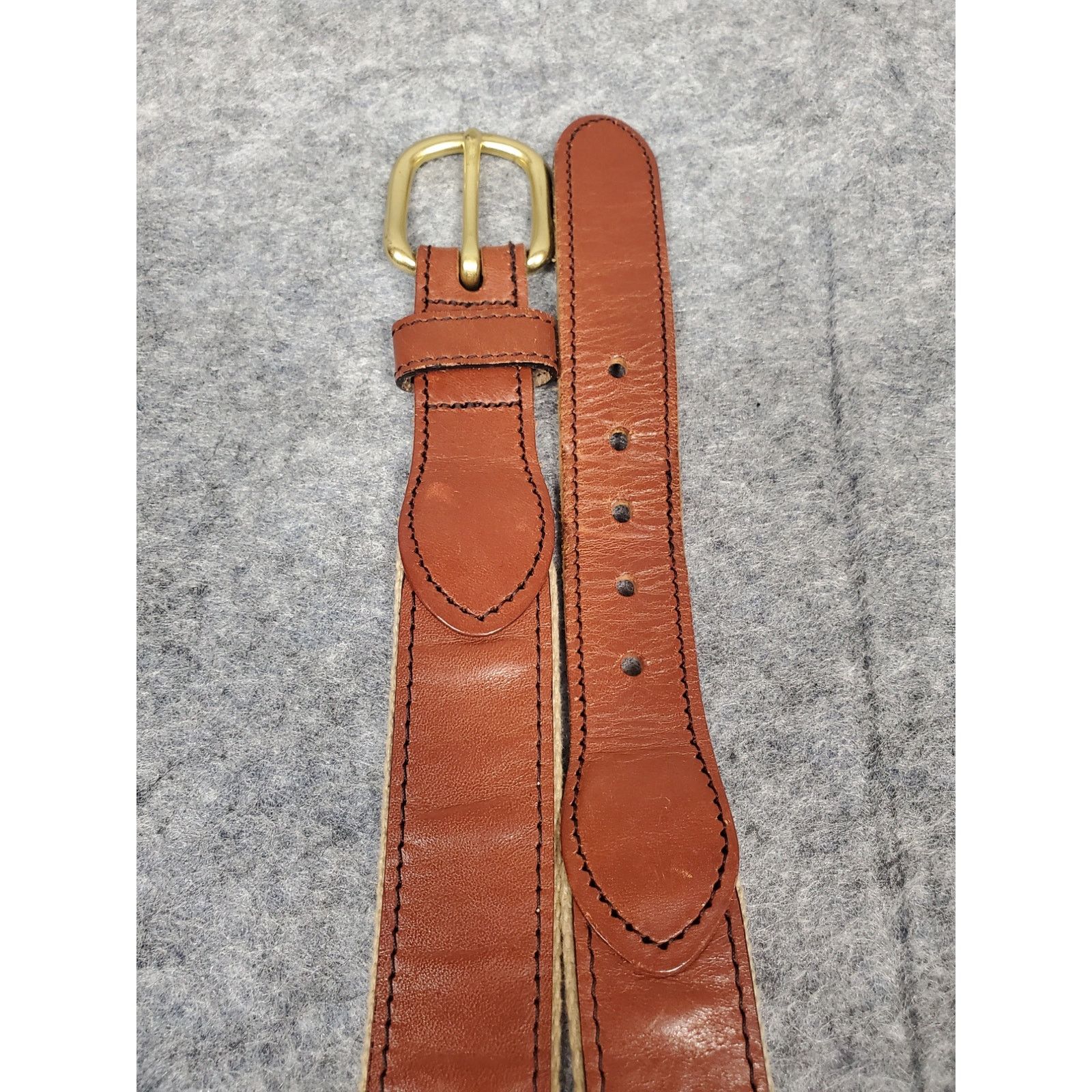 Other Leather Man Ltd. Men's 42 Belt Leather Embroidered Nautical Size 42 - 5 Thumbnail
