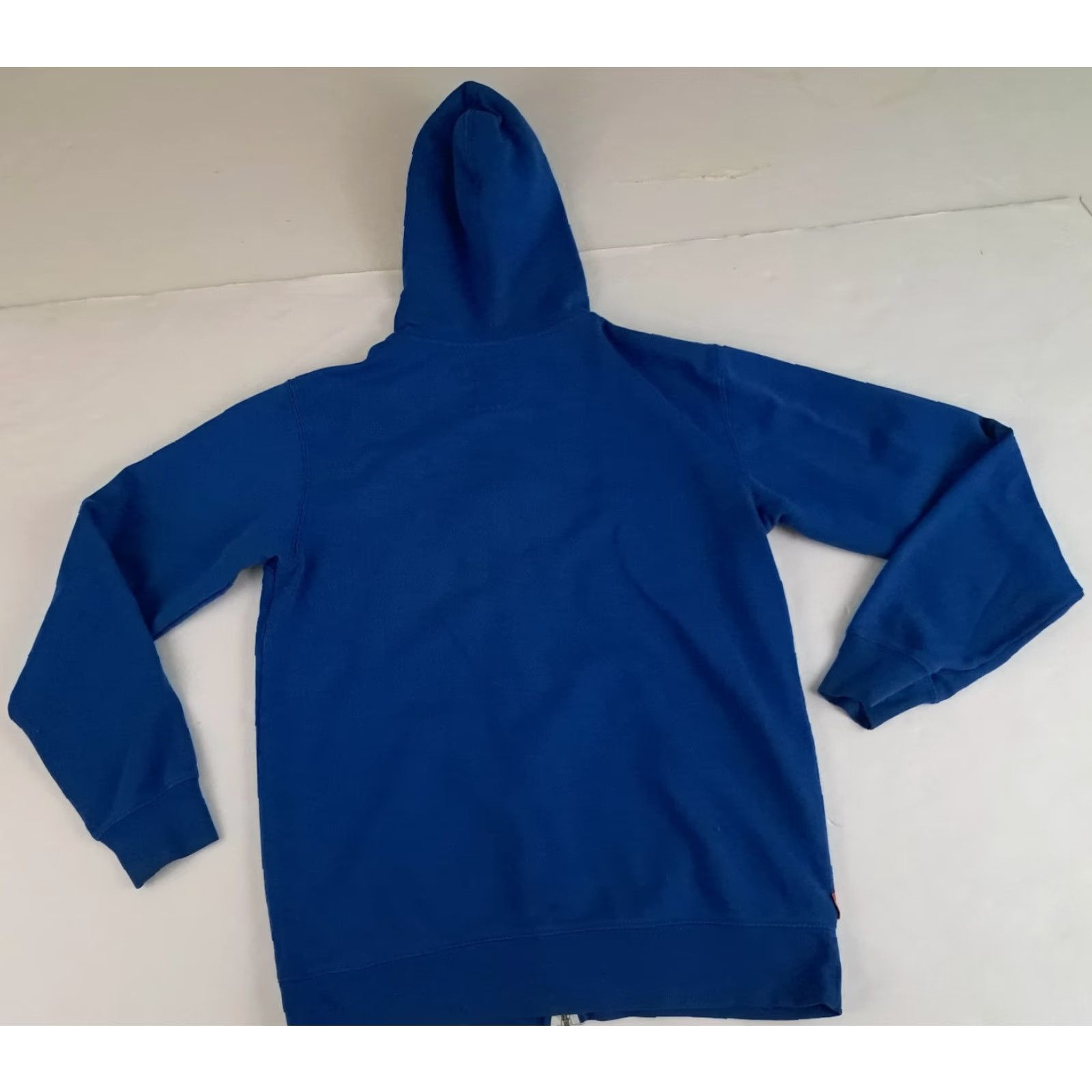 Vans VINTAGE Vans Zip-up Small Hooded Sweatshirt BLUE Hoodie Jacket Unisex Adults S 25in long 21in pit to pit Skateboarding Size US S / EU 44-46 / 1 - 6 Thumbnail