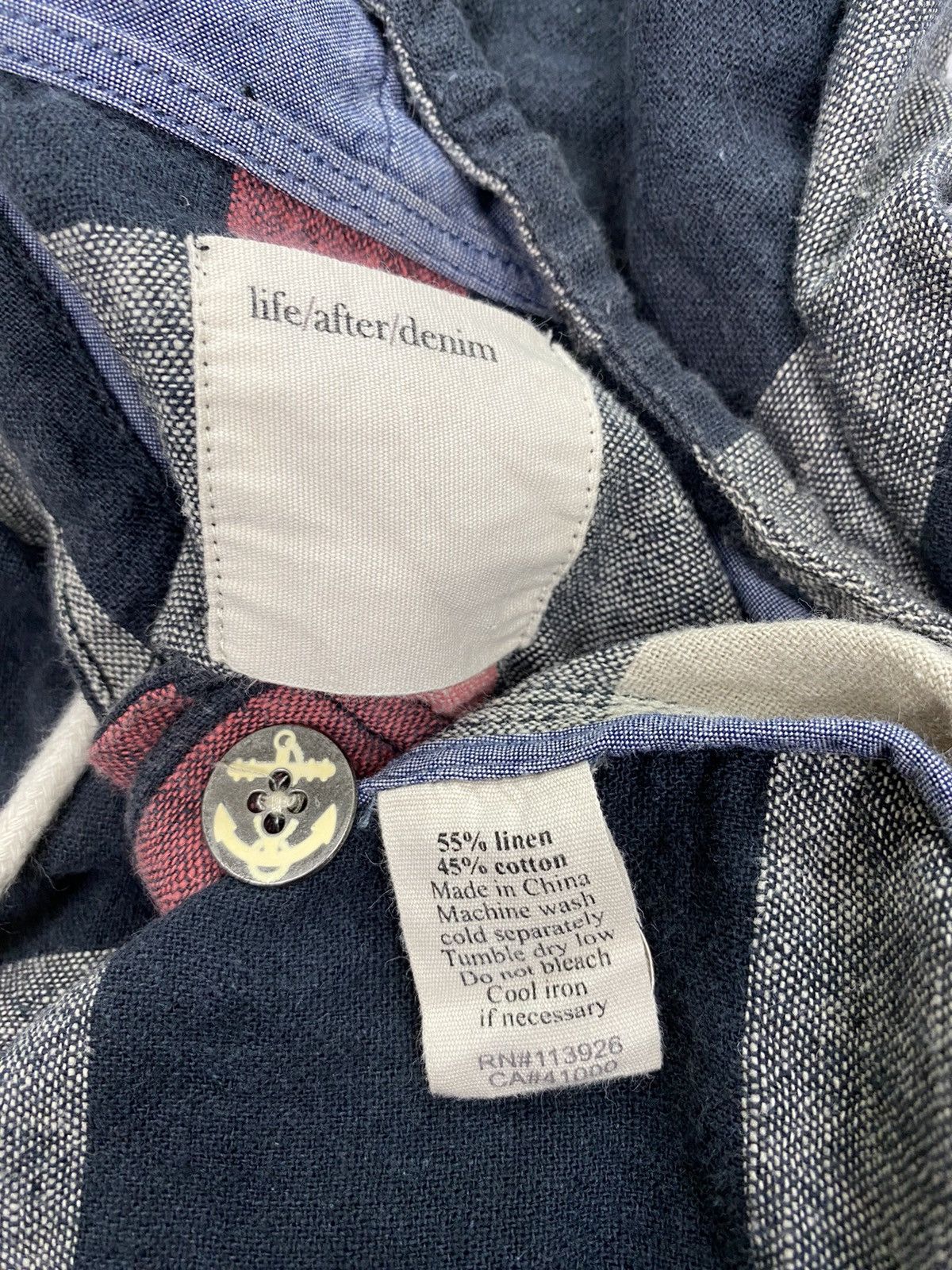 Life After Denim Life After Denim Plaid Hooded Jacket Size US M / EU 48-50 / 2 - 8 Thumbnail