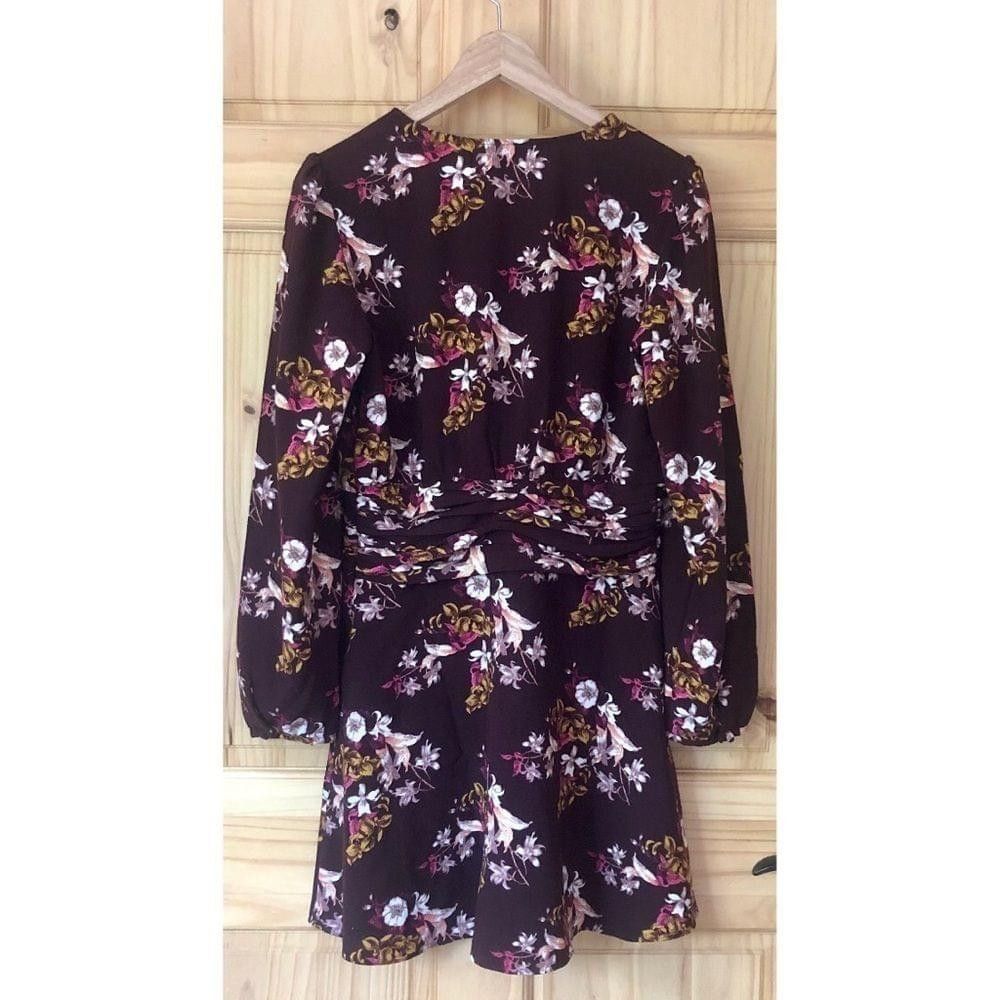 Chelsea Soccer Chelsea28 ruched floral long sleeve mini dress size M Size M / US 6-8 / IT 42-44 - 10 Thumbnail