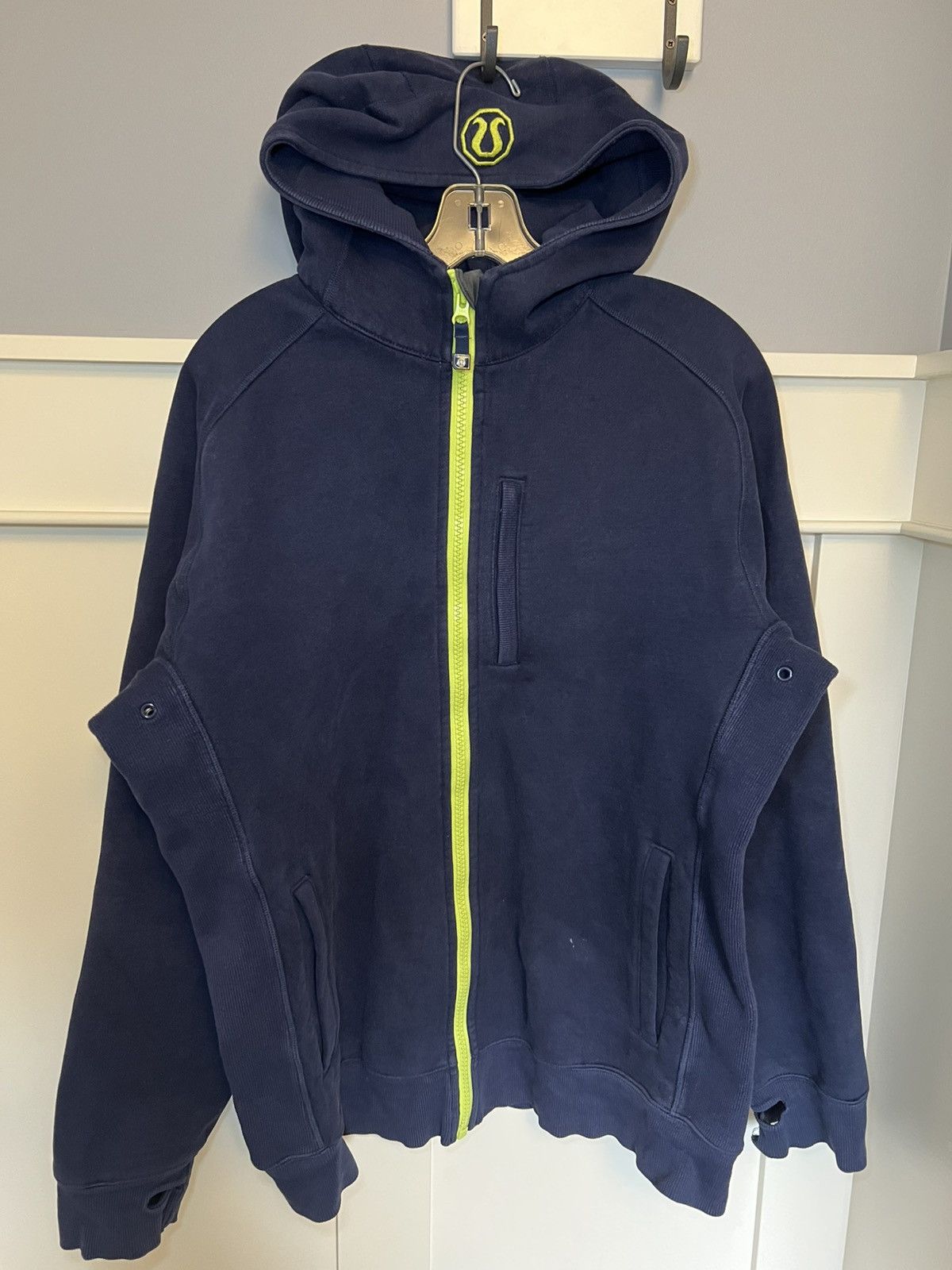 Lululemon Vintage Lululemon high neck scuba zip-up hoodie Size US XL / EU 56 / 4 - 1 Thumbnail