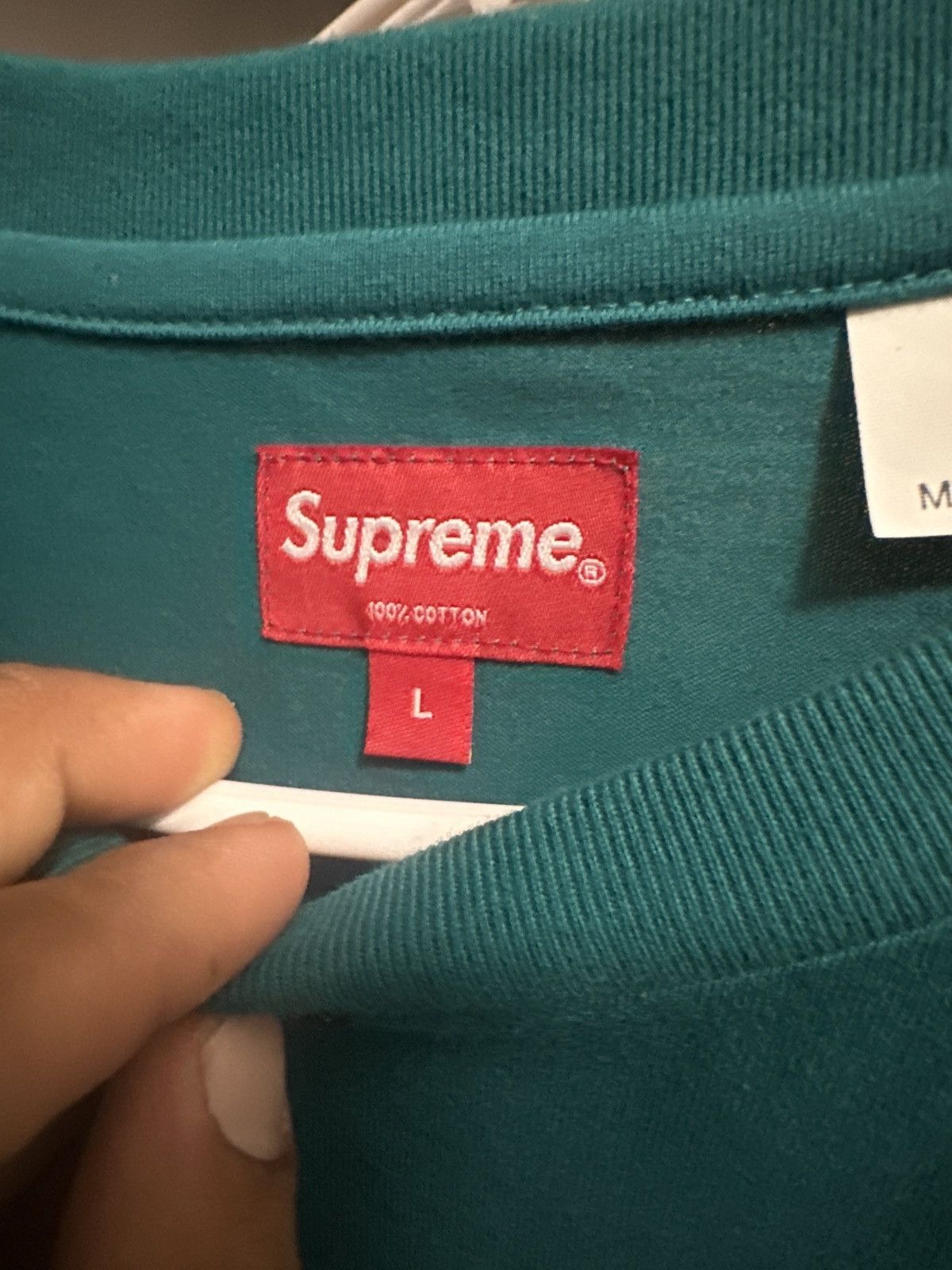 Supreme Supreme small box logo long sleeve Size US L / EU 52-54 / 3 - 2 Thumbnail