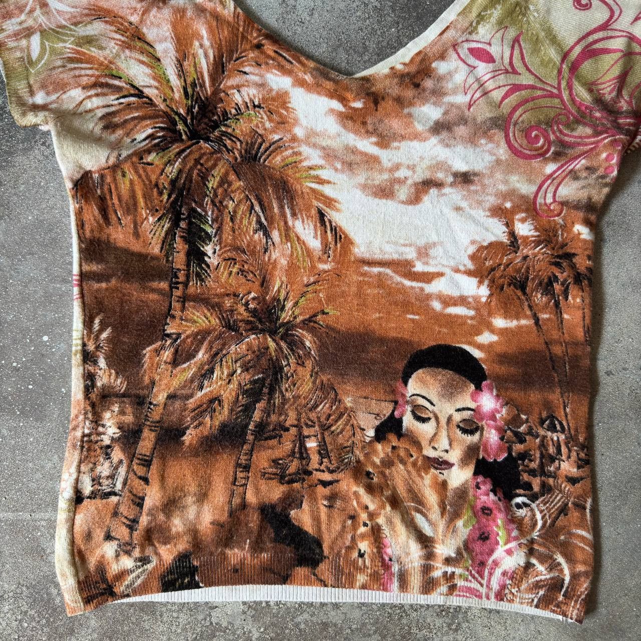 Hysteric Glamour × Japanese Brand Vintage Animal Printed Top (JPG GAULTIER STYLE) Size S / US 4 / IT 40 - 3 Thumbnail