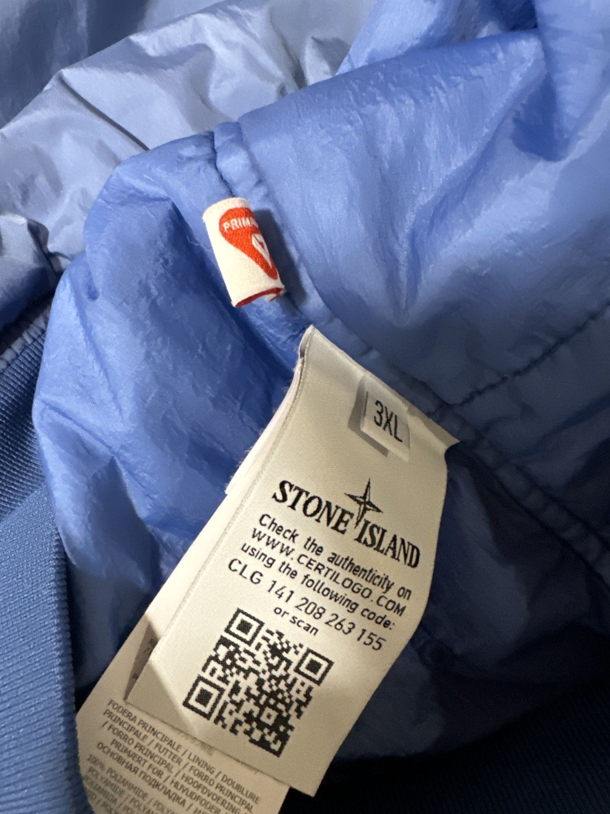 Stone Island STONE ISLAND GARMENT DYED CRINKLE REPS NY DOWN JACKET Size US XXL / EU 58 / 5 - 6 Thumbnail