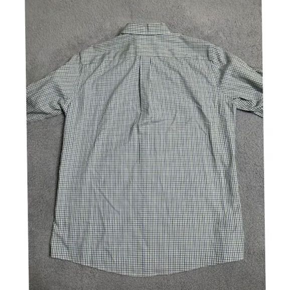 Eddie Bauer Eddie Bauer Button-Down Shirt Plaid Green Blue 100% Cotton Mens XLT Tall Long Sleeve Button-Up Shirt Size US XL / EU 56 / 4 - 3 Thumbnail