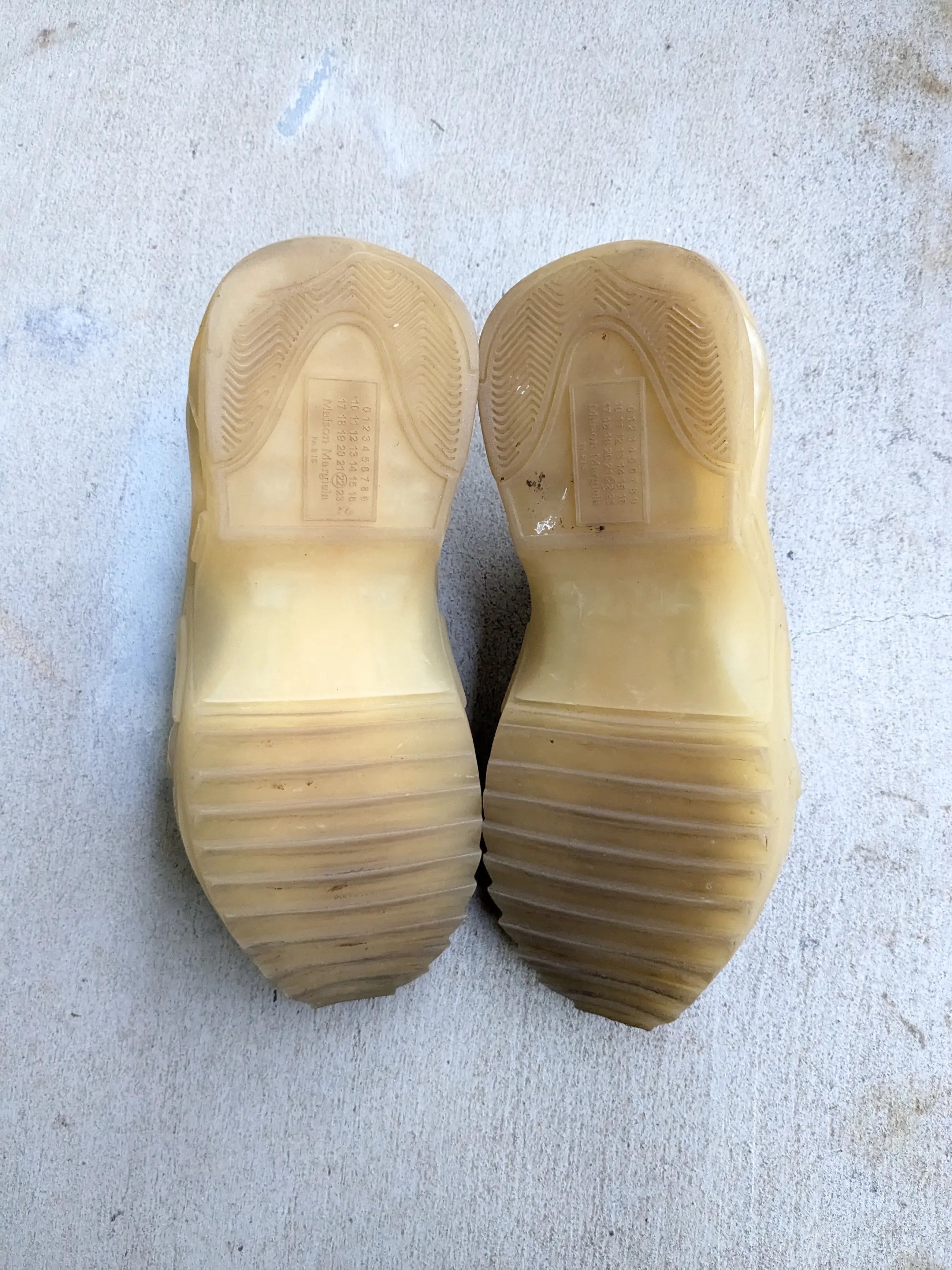 Maison Margiela Maison Margiela New Future Silver 8 41 Leather Low Tops Size US 8 / EU 41 - 20 Thumbnail
