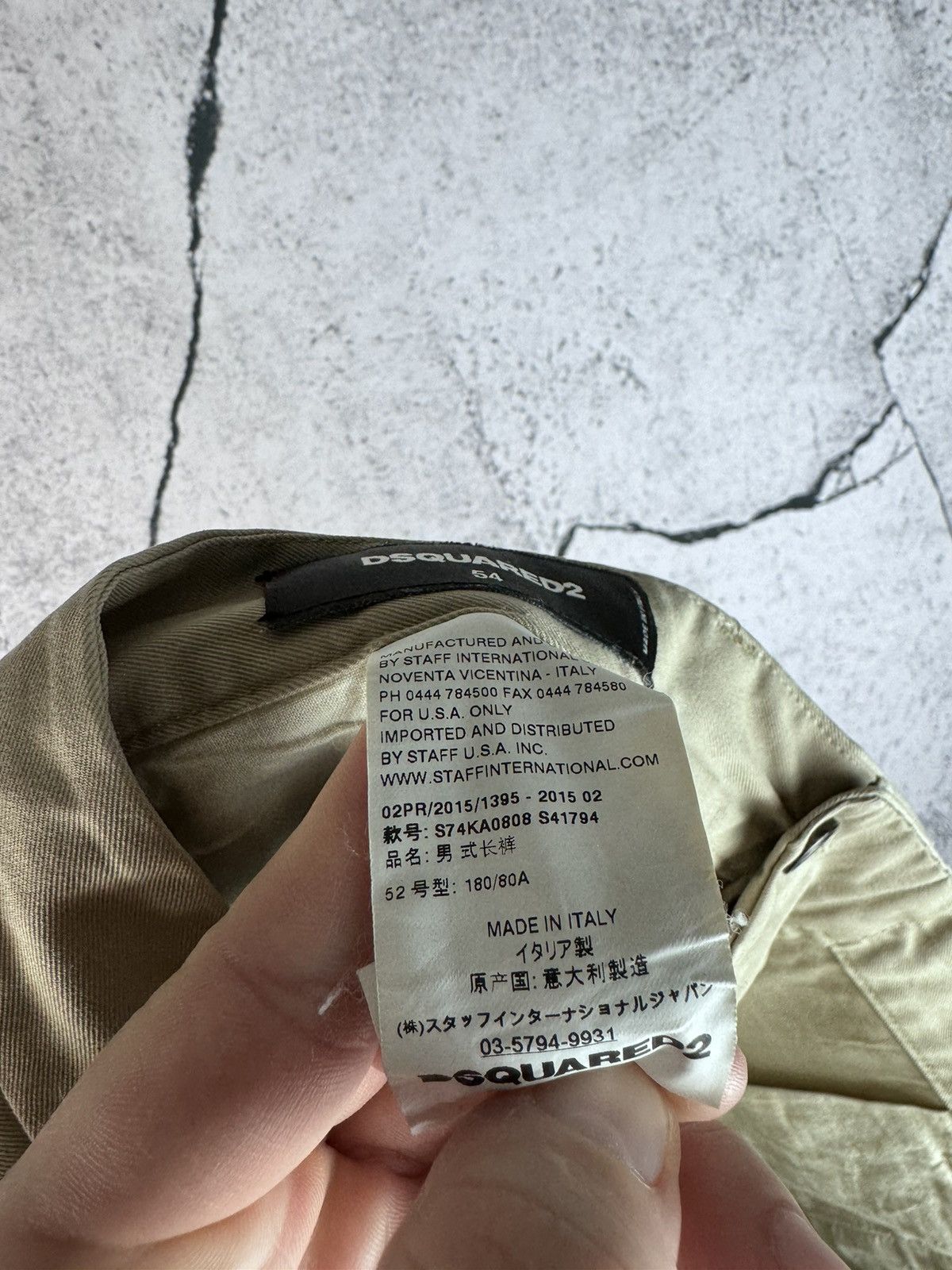 Dsquared2 Vintage dsquared2 pants classic trousers chinos Size US 38 / EU 54 - 4 Thumbnail