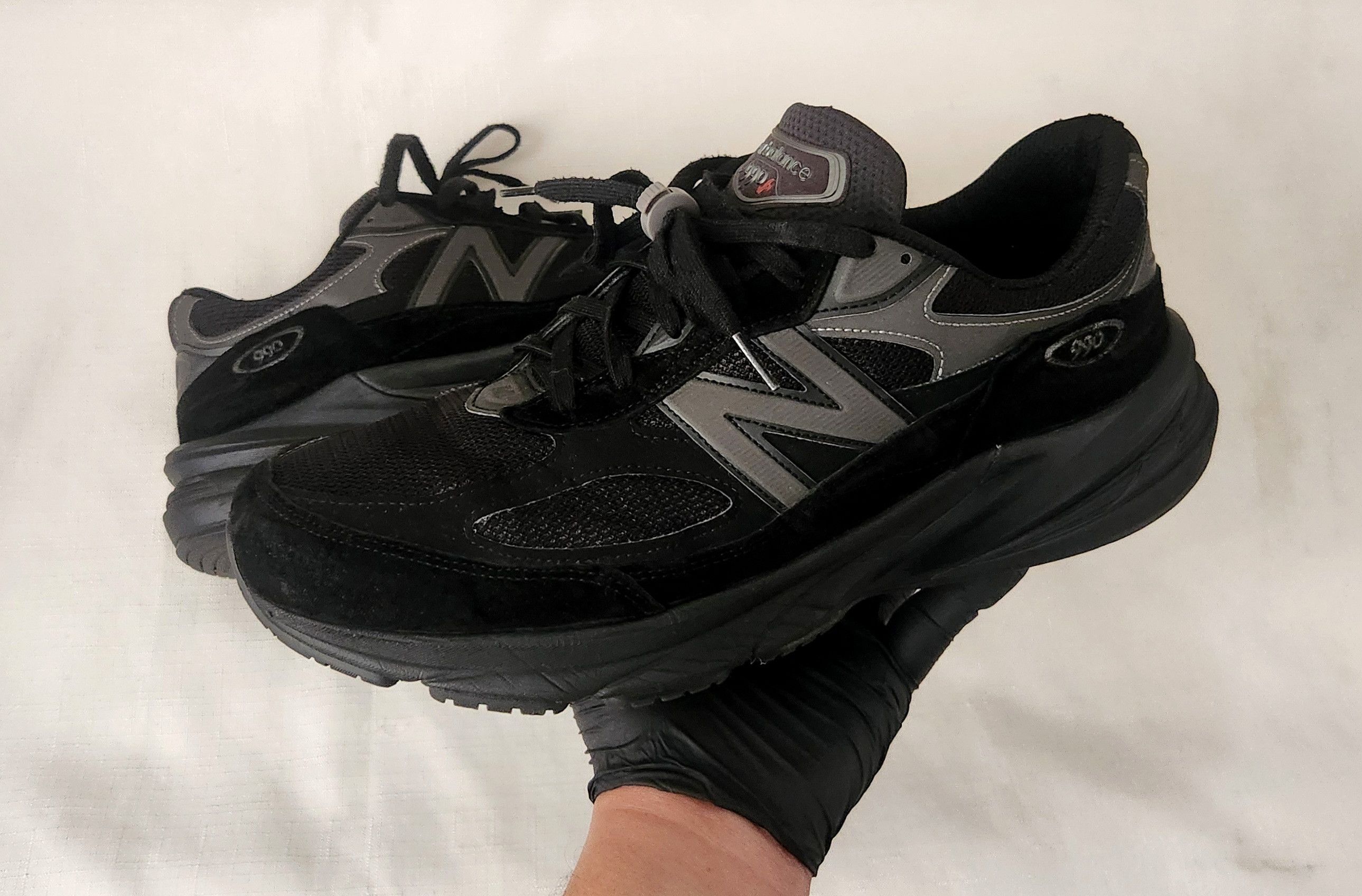 靴 New Balance 990v3 M990TB3 \"Triple Black\" New Balance 990v3 Made in USA 'Black' M990TB3