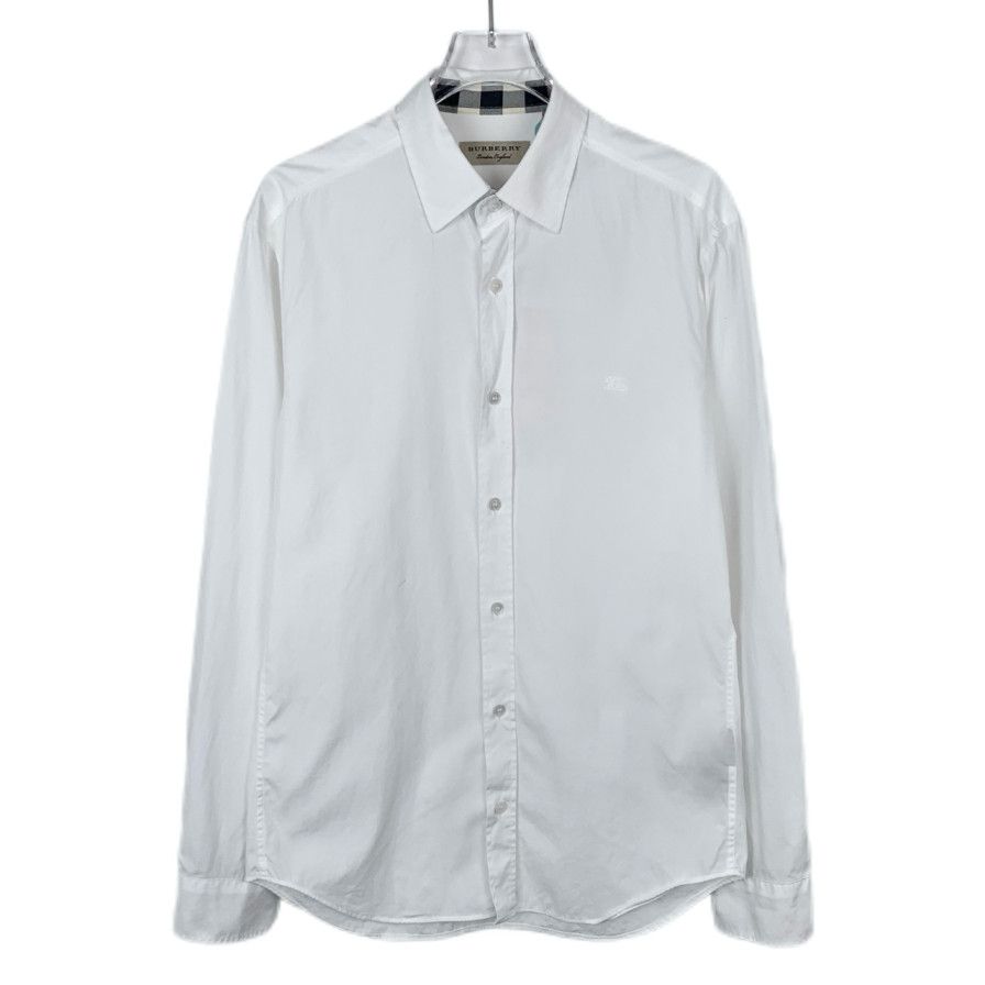 Burberry Burberry Shirt White Collared Shirt (Size S) Size US S / EU 44-46 / 1 - 1 Thumbnail