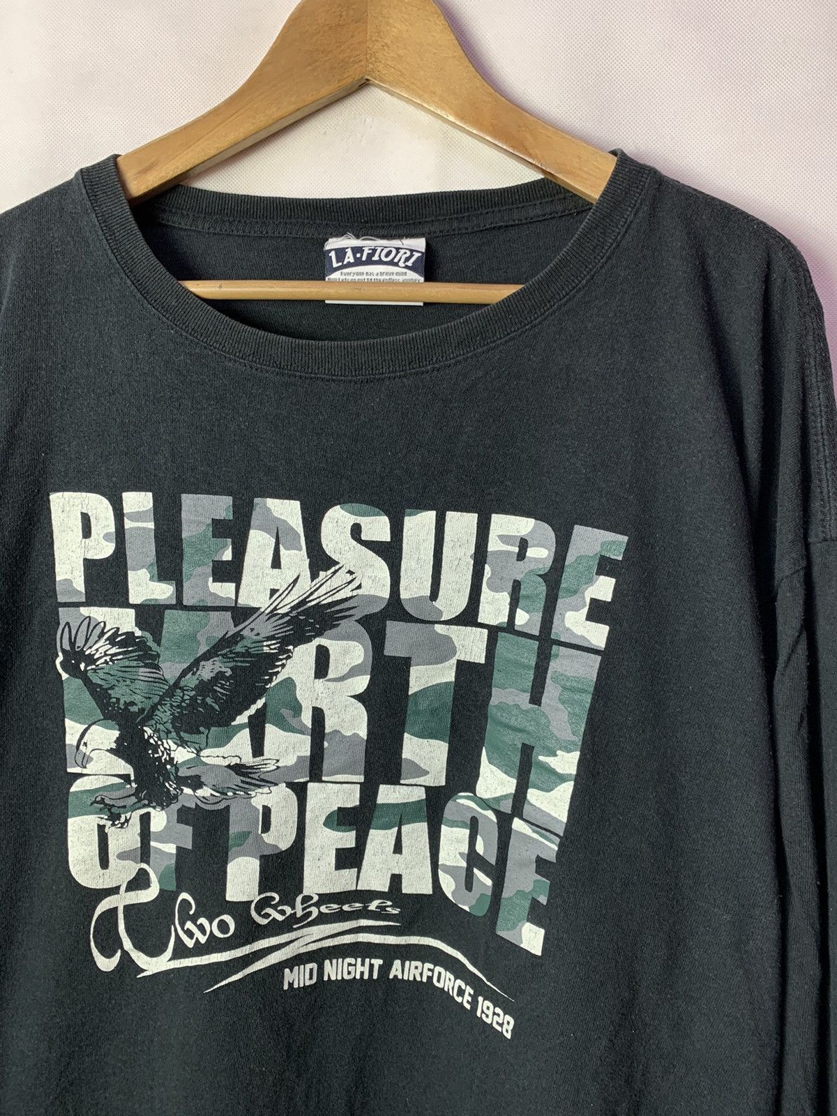 Japanese Brand 🔥 La Fiori Thunder Bird Army Tee Size US XXL / EU 58 / 5 - 4 Thumbnail