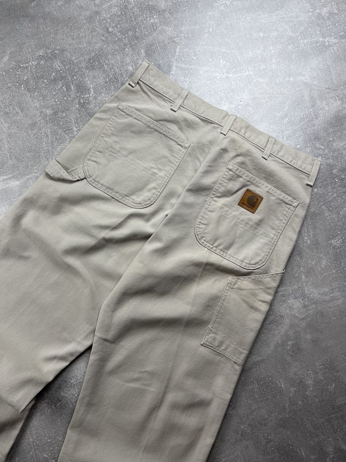 Carhartt Carhartt Vintage United Garment USA Canvas Pants Beige Size US 36 / EU 52 - 3 Thumbnail