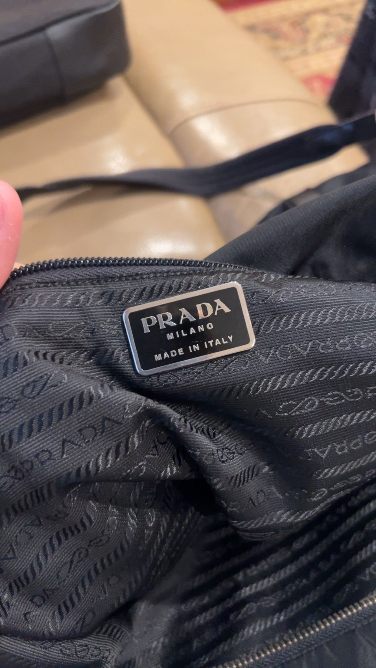 Prada PRADA Tessuto Nylon Travel Bag Size ONE SIZE - 4 Thumbnail