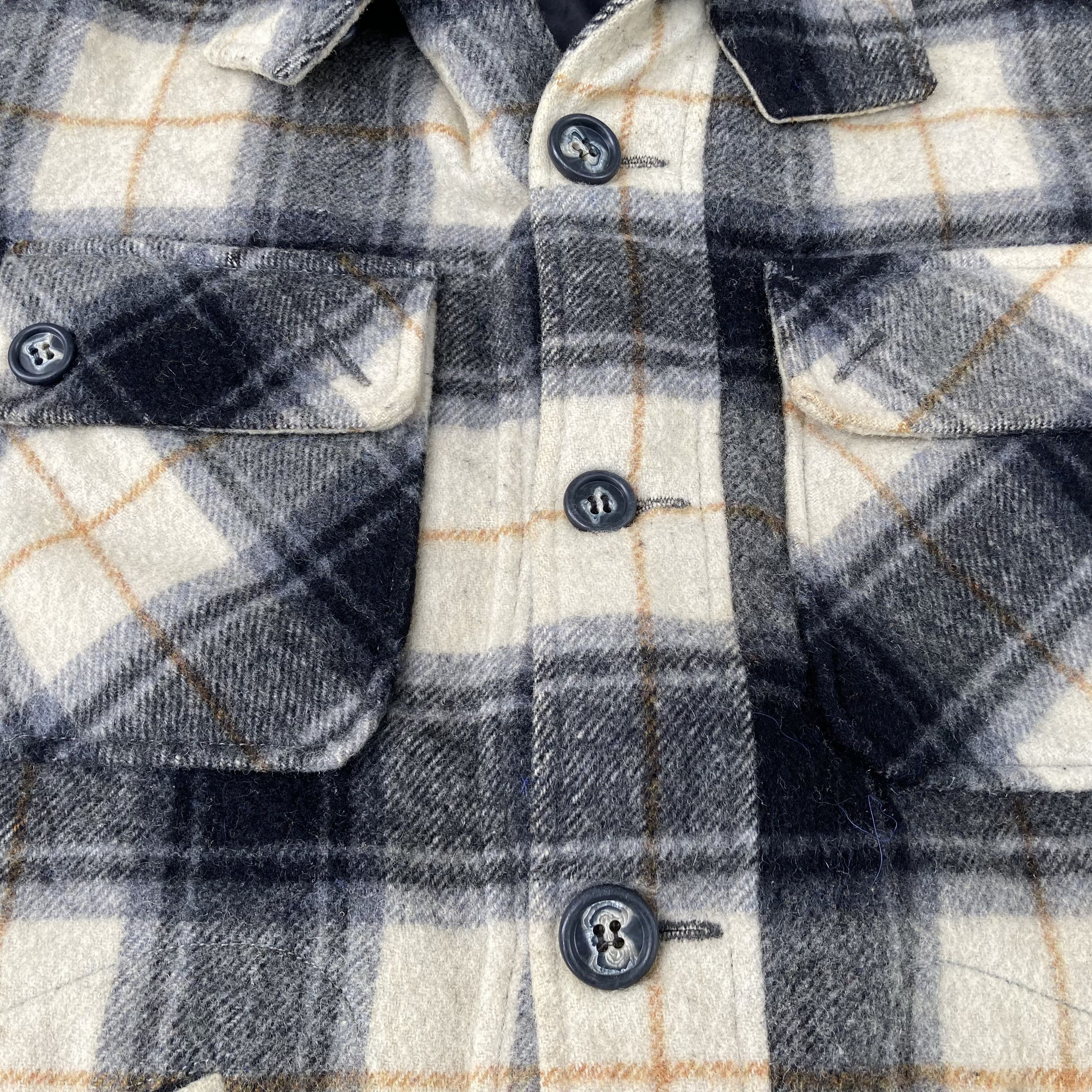 Flannel × Vintage Vtg Dan Pierre Shadow Plaid Flannel 90s Shirt Size US S / EU 44-46 / 1 - 4 Thumbnail