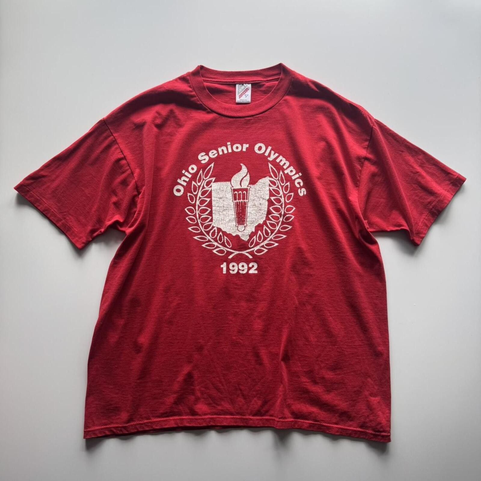Jerzees 1992 Ohio Senior Olympics T-Shirt Size US XL / EU 56 / 4 - 1 Thumbnail