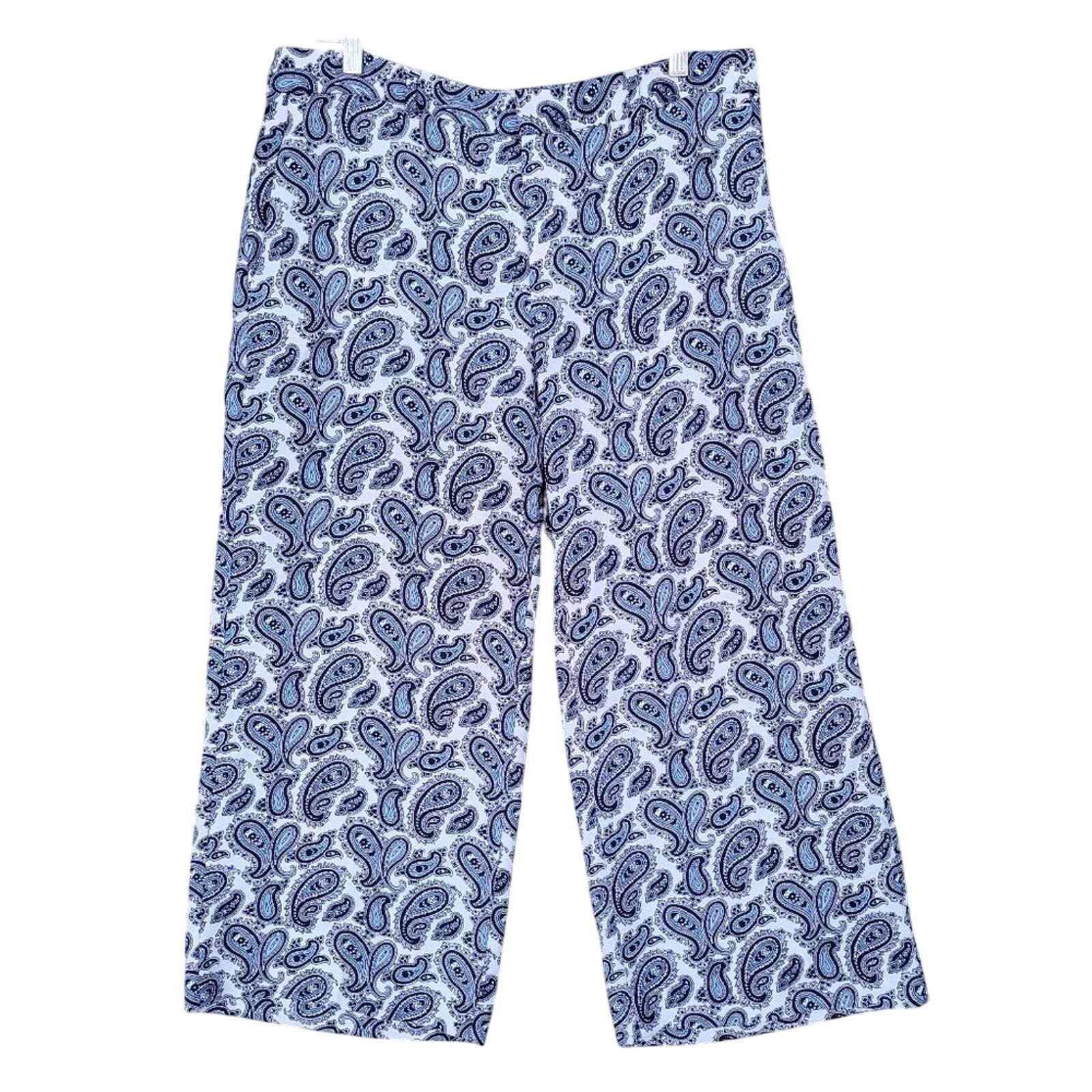 Banana Republic New Banana Republic Womens Size 12 Crop Pants w Pockets Size 34" / US 12 / IT 48 - 1 Thumbnail