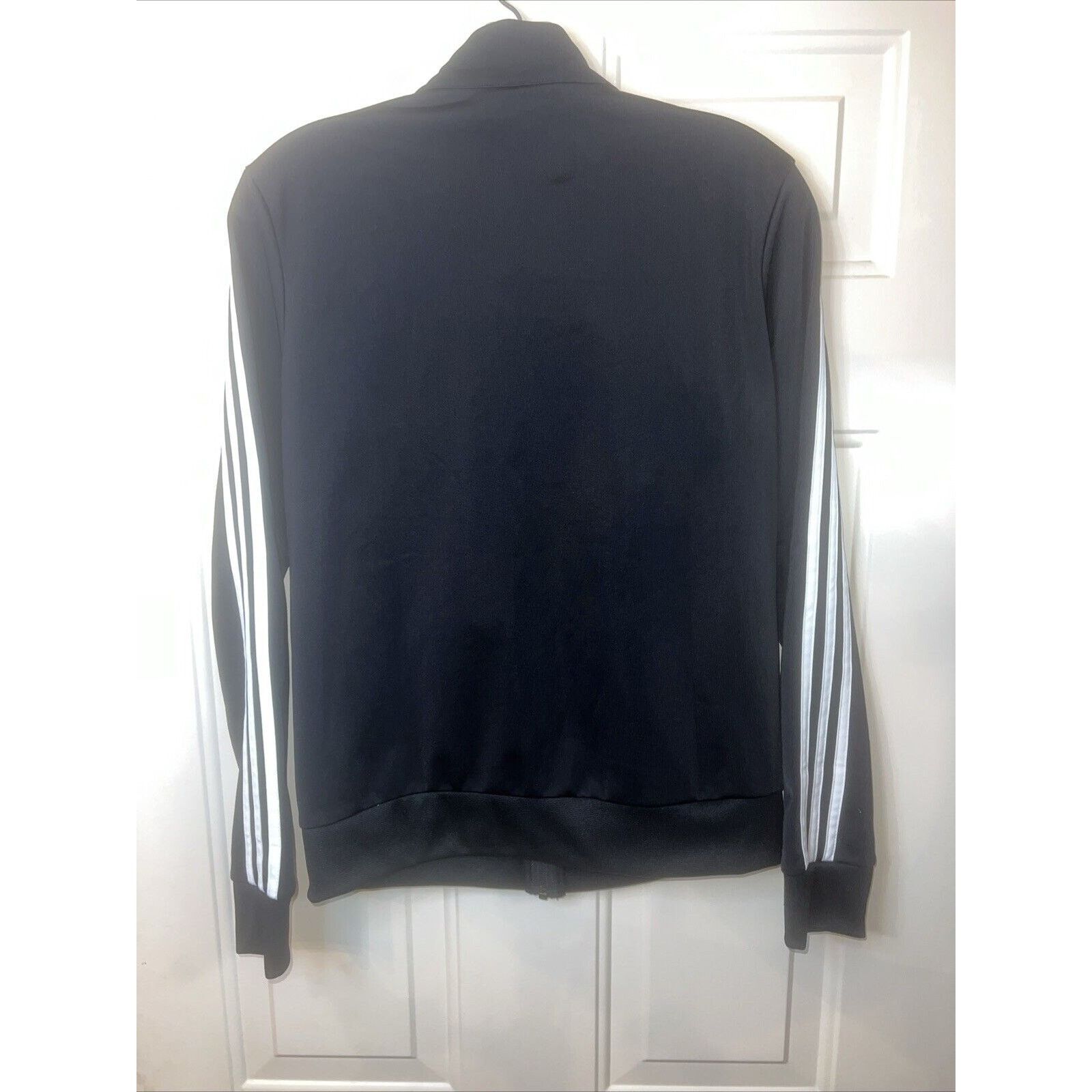 Adidas Adidas Track Jacket Mens Medium Black Windbreaker Sweatshirt Size US M / EU 48-50 / 2 - 6 Thumbnail