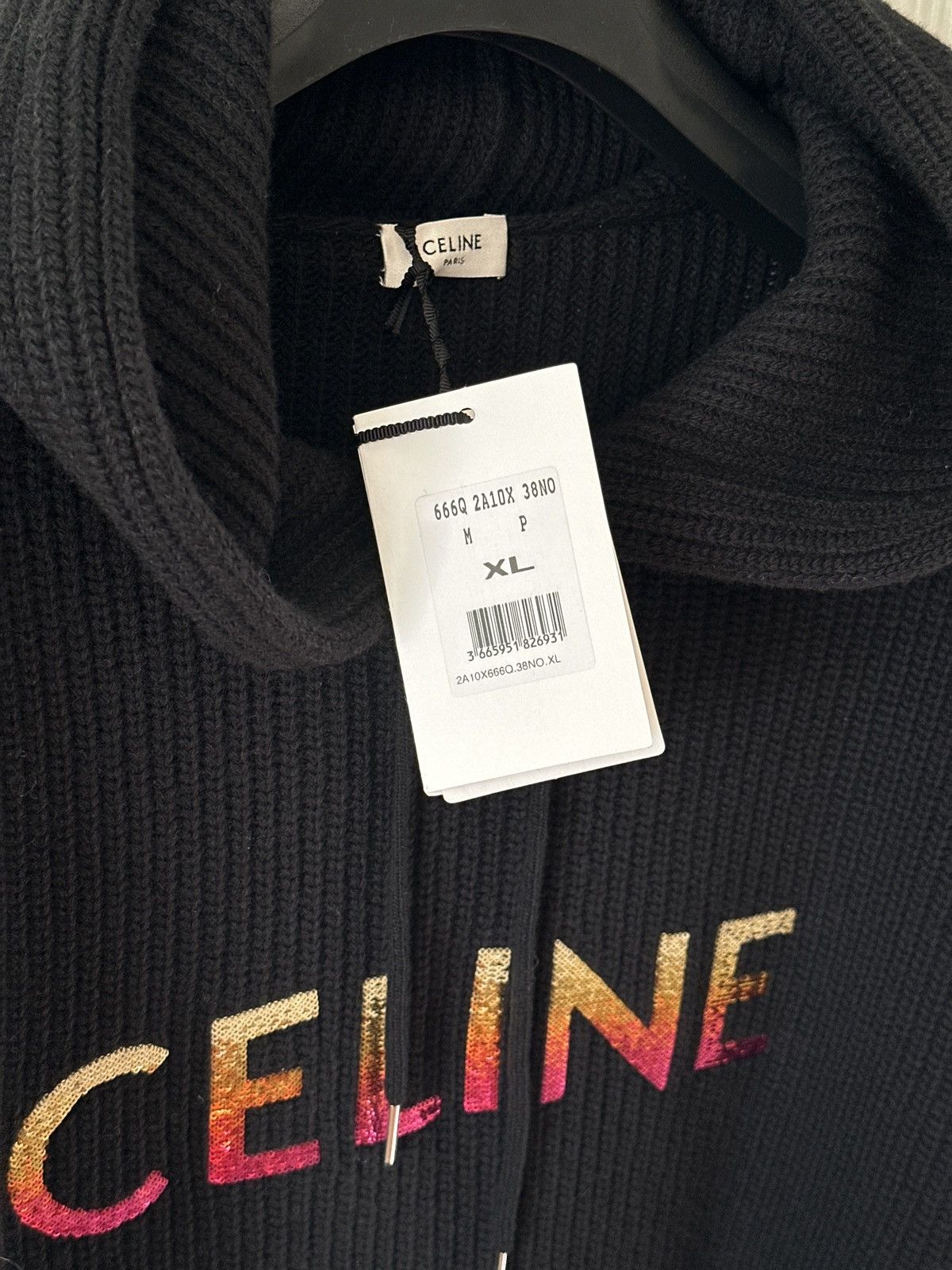 Celine Celine Hoodie size XL Size US XL / EU 56 / 4 - 7 Thumbnail