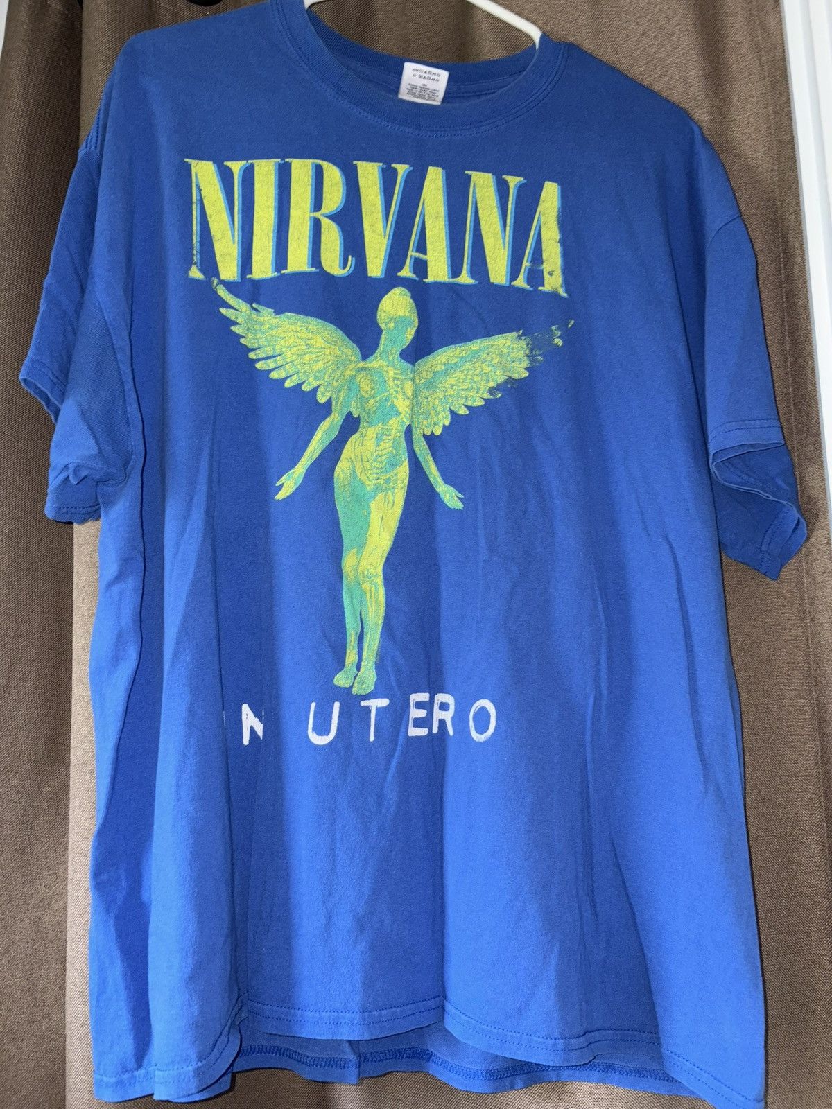 Gildan Vintage Nirvana In Utero band tee Size US XL / EU 56 / 4 - 4 Thumbnail