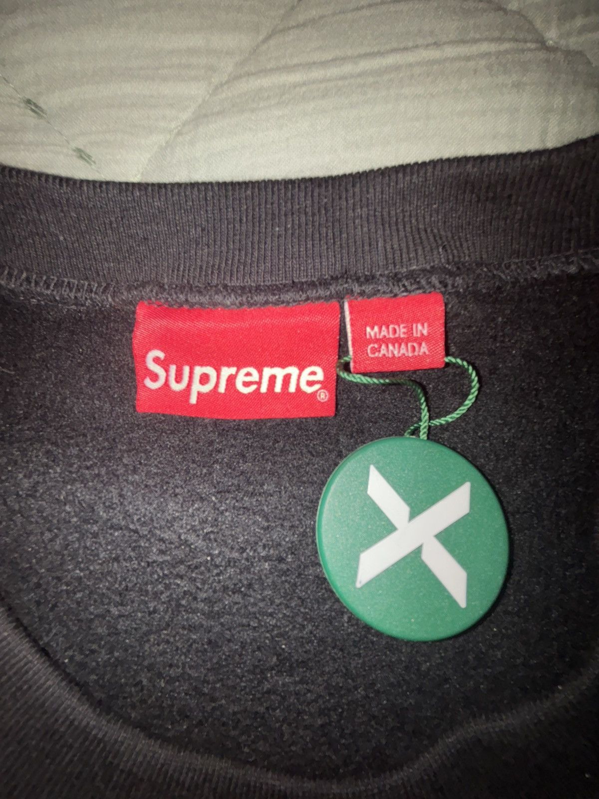 Supreme Supreme Box Logo Crewneck (FW22) Size US XXL / EU 58 / 5 - 4 Thumbnail