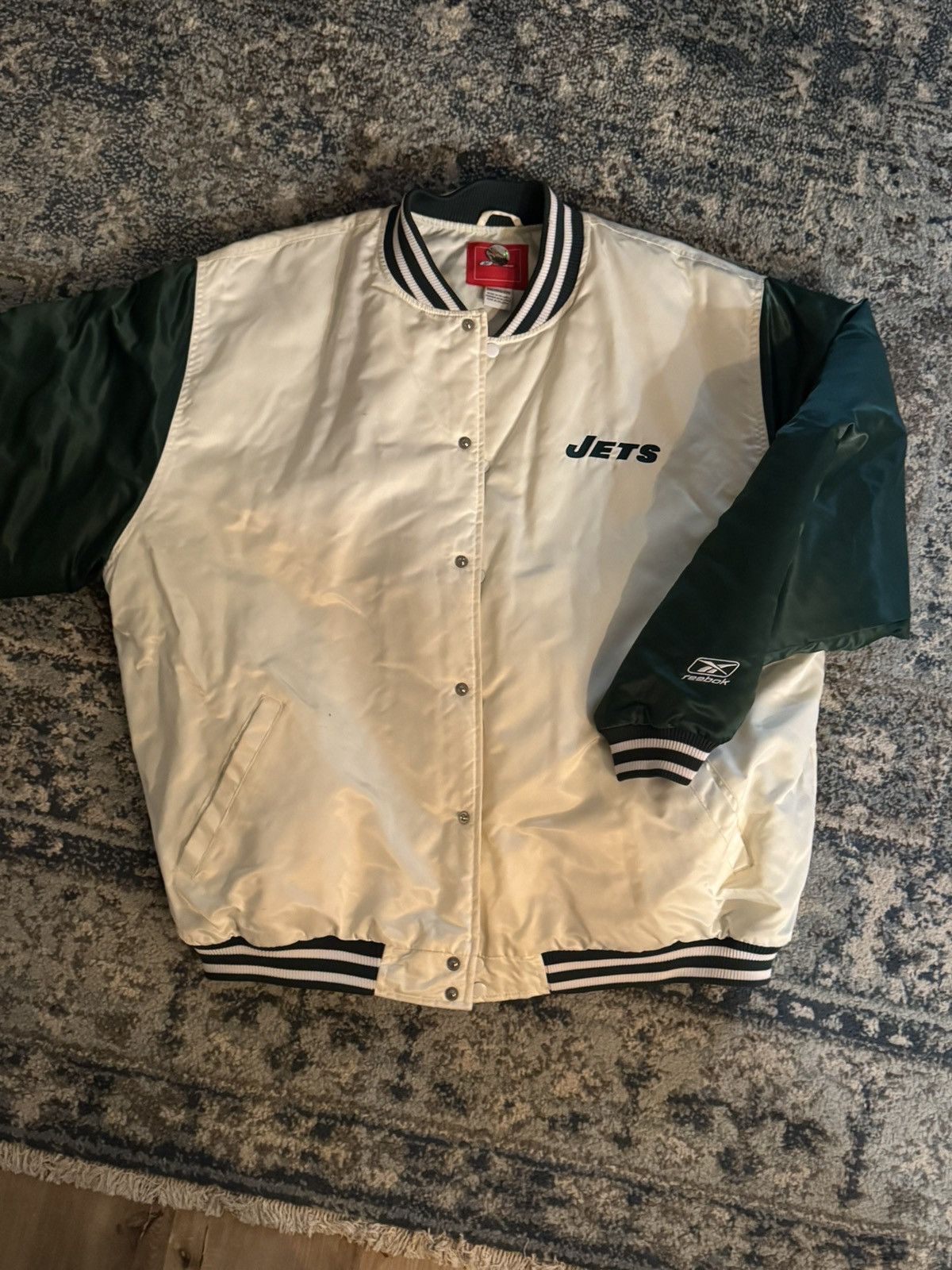 Reebok XXL vintage Jets Reebok jacket Size US XXL / EU 58 / 5 - 1 Thumbnail