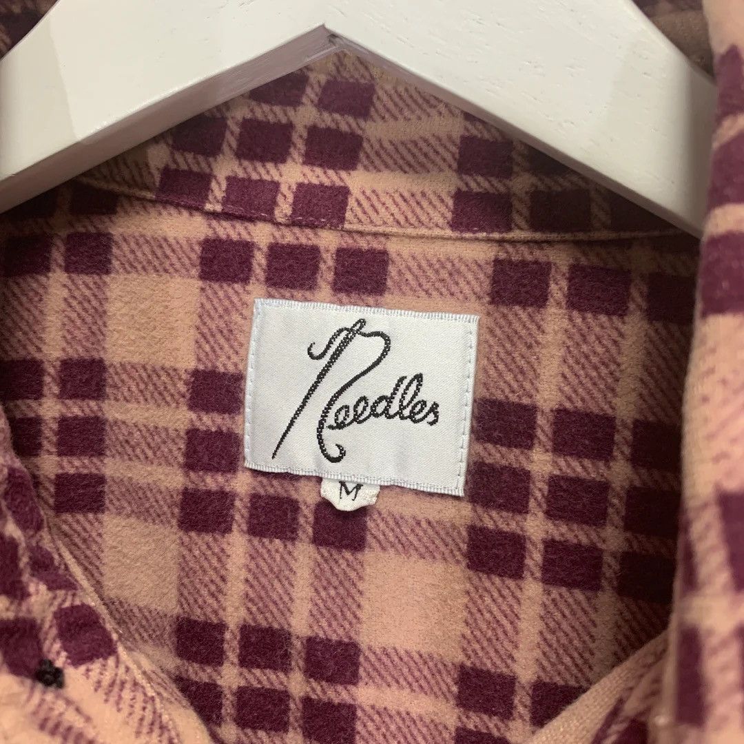 Needles NEEDLES PLAID FLANNEL BD SHIRT Size US M / EU 48-50 / 2 - 6 Thumbnail