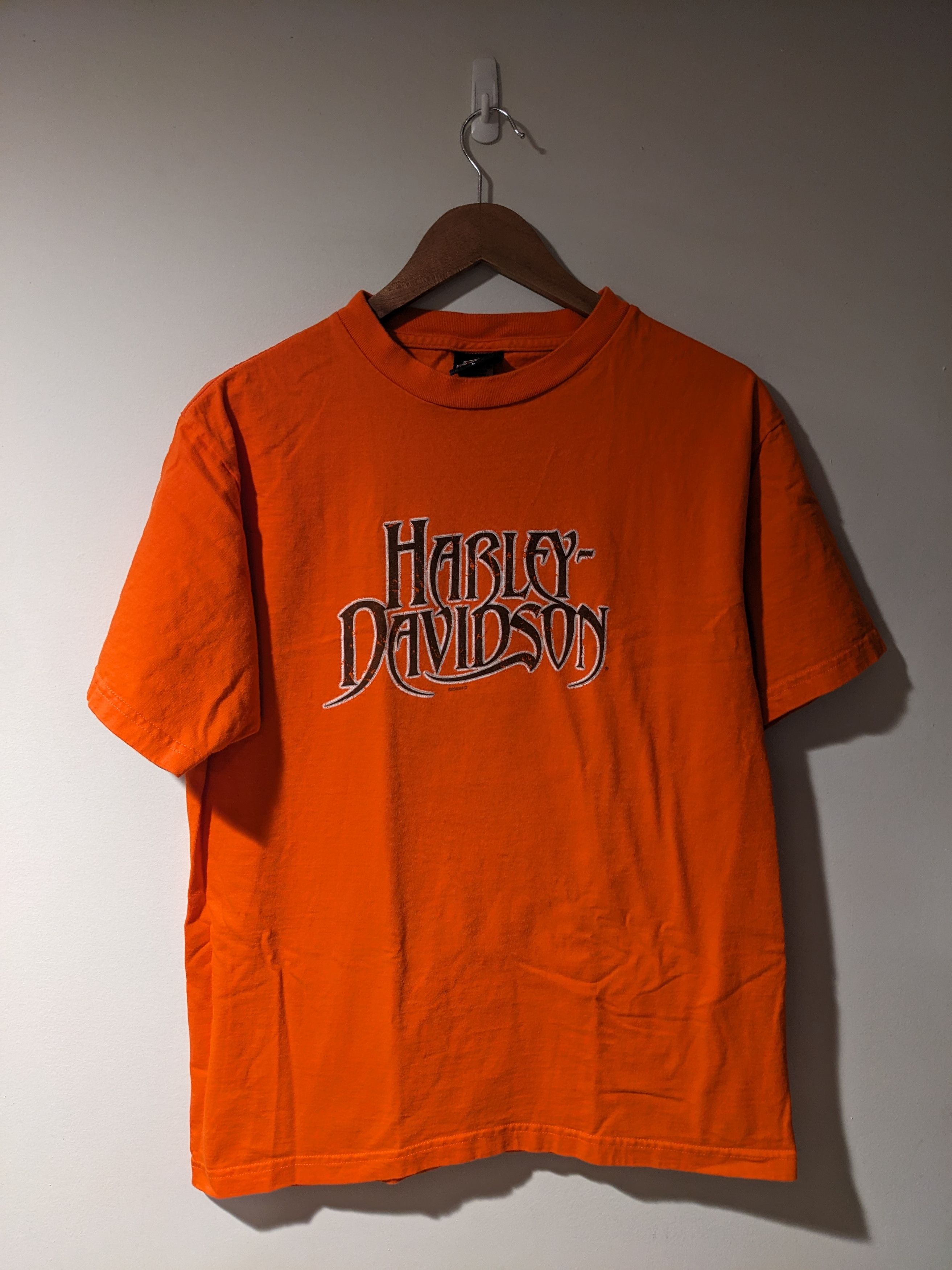 Harley Davidson × Vintage Vintage 2003 Harley Davidson Motorcycle Orlando T-Shirt Size US L / EU 52-54 / 3 - 1 Thumbnail