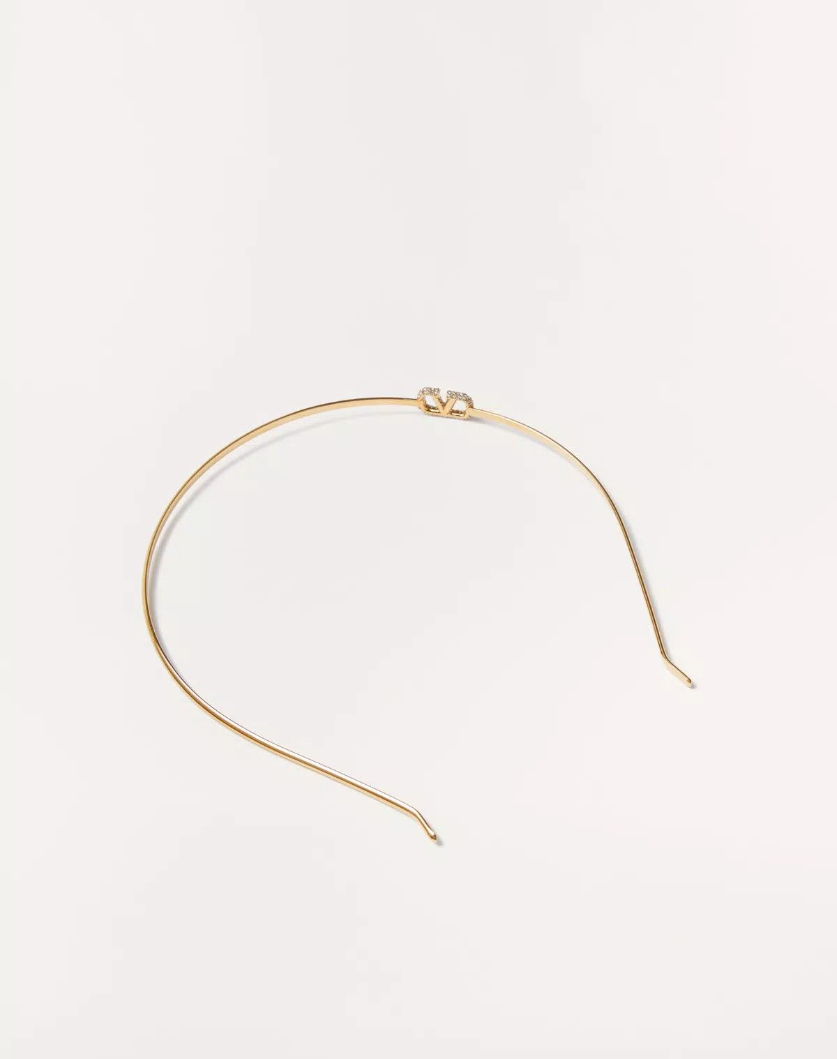Valentino oc11z0725 Size:OS/Swarovski® Crystal Headband in Golden Size ONE SIZE - 4 Thumbnail