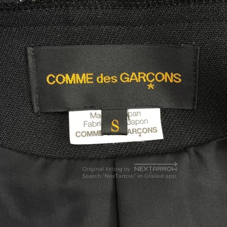 Comme des Garcons Comme Des Garcons Cape Coat Size S / US 4 / IT 40 - 6 Thumbnail