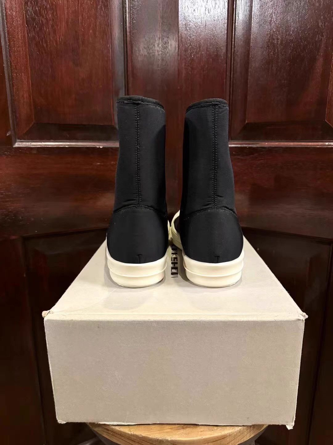 Rick Owens Drkshdw DRKSHDW Black Ramones Spacer Fabric Snow Boots Ｑ25 Size US 9 / EU 42 - 2 Thumbnail