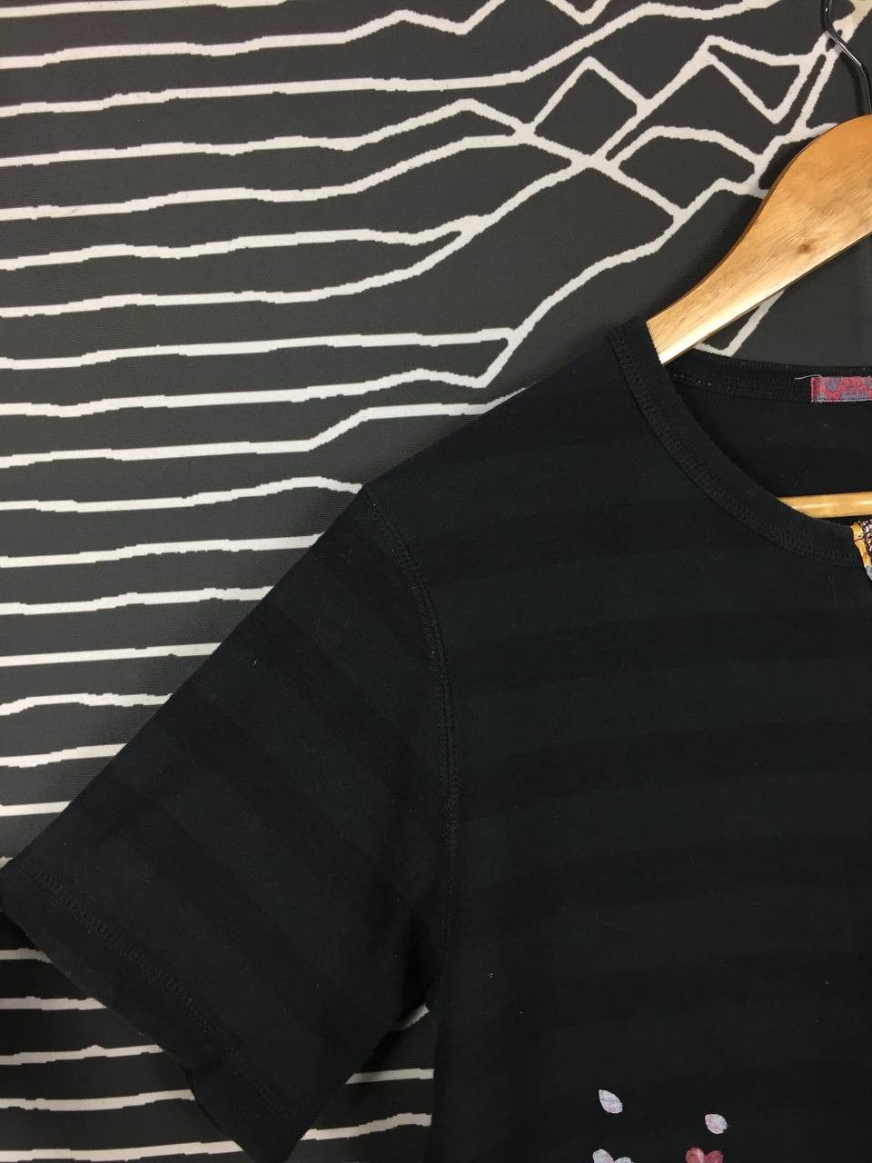 Japanese Brand × Vintage Vtg Japanese Traditional Sukajan Carp Fish Henley Neck Tee Size US M / EU 48-50 / 2 - 7 Thumbnail