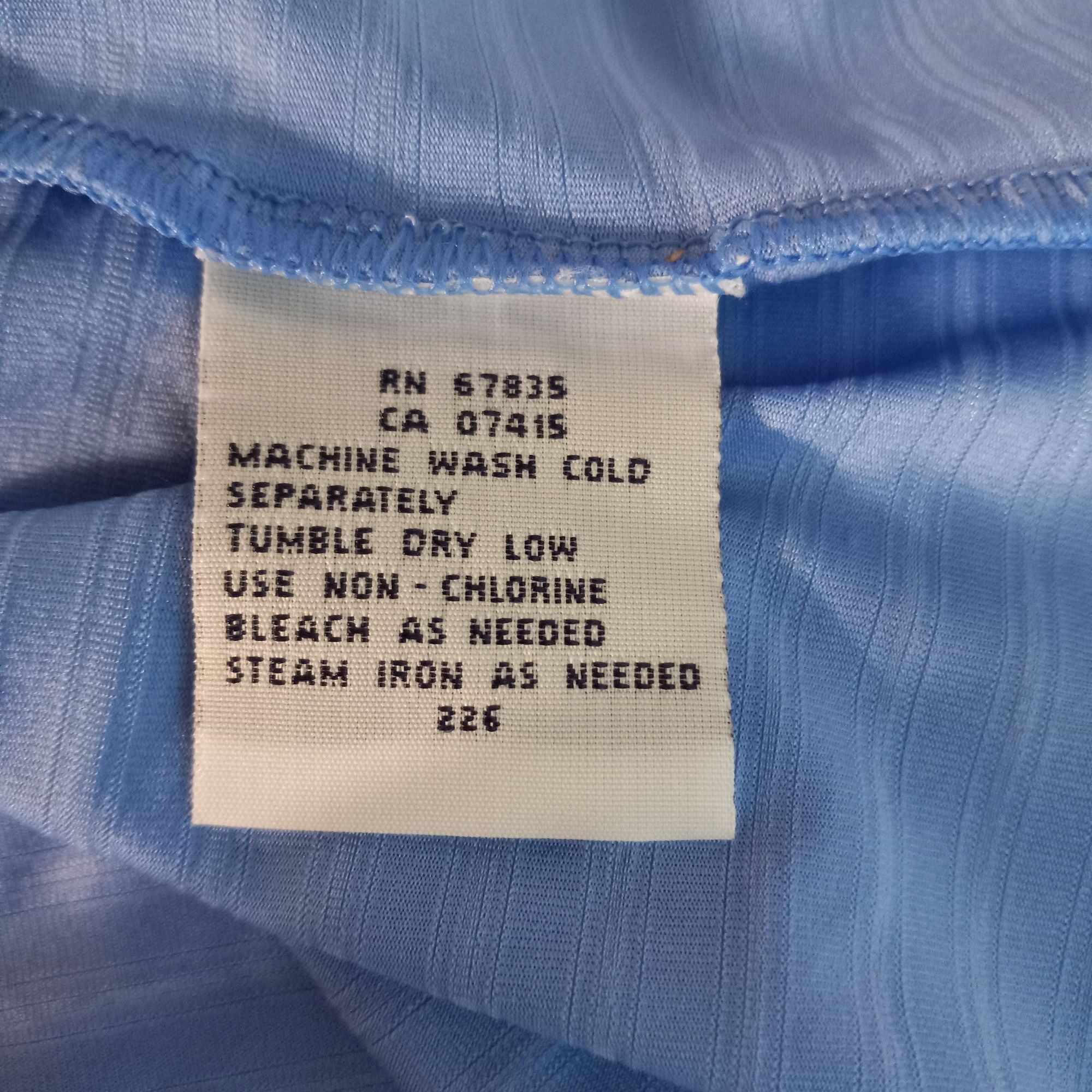 Nautica Nautica Medium Tank Top Womens Light Blue Double Strap Sleev Size M / US 6-8 / IT 42-44 - 6 Thumbnail