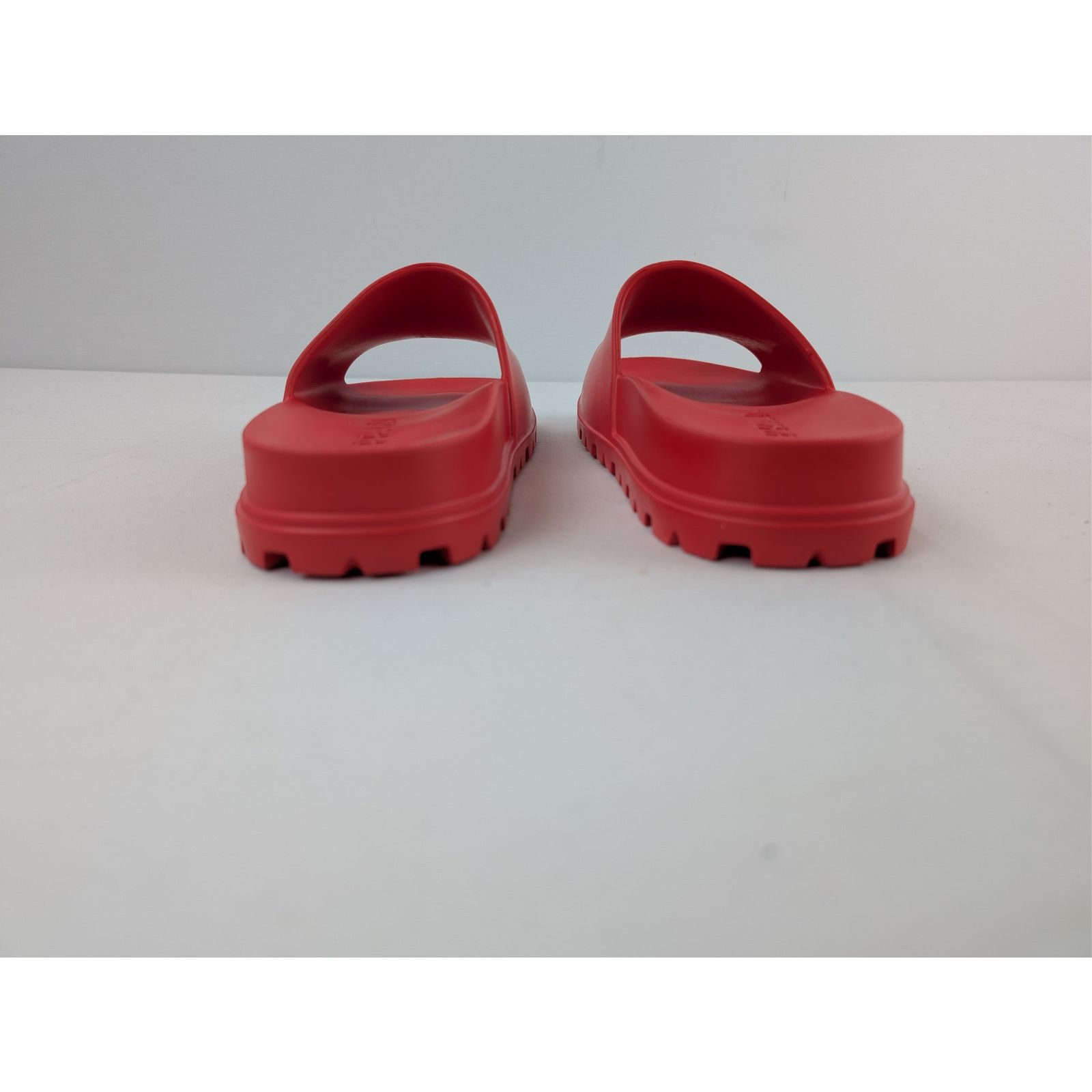 Prada o1rshd1 Rubber Mule-Flip-Flops Slipper in Red Size US 11 / EU 44 - 13 Thumbnail
