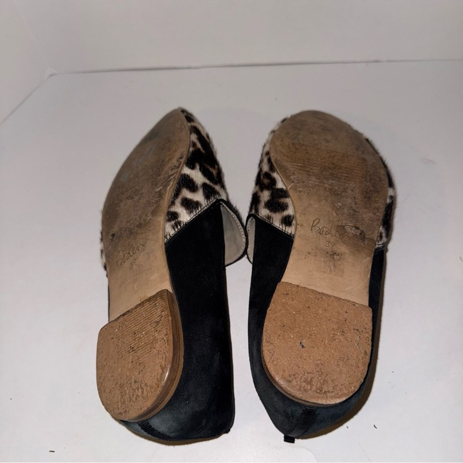 Boden BODEN leopard print calf hair mob wife luxury flats 39 Size US 8.5 / IT 38.5 - 2 Thumbnail