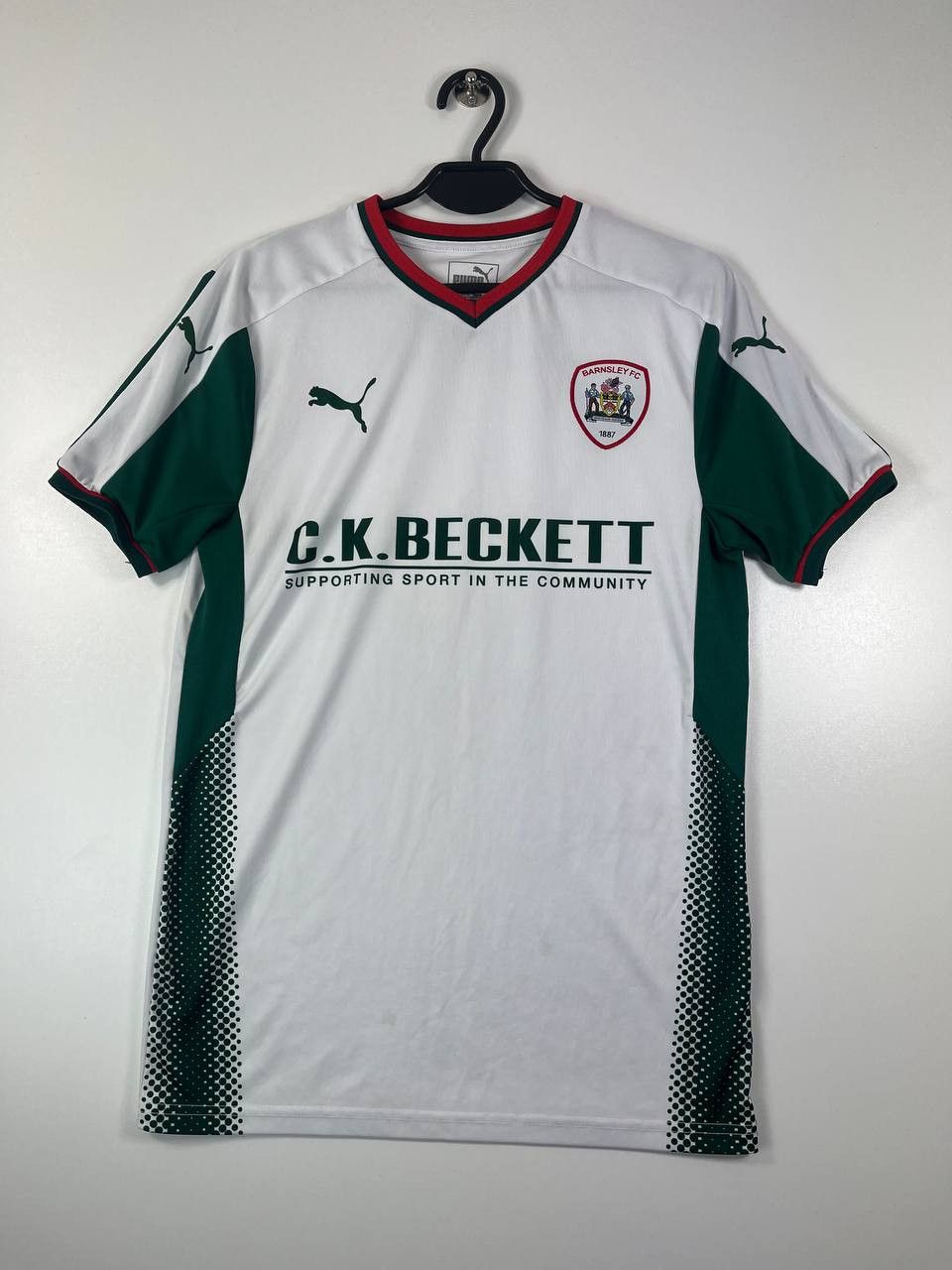 Puma Barnsley FC 2017 2018 Away Shirt Football Jersey Puma Sz S Size US S / EU 44-46 / 1 - 1 Thumbnail