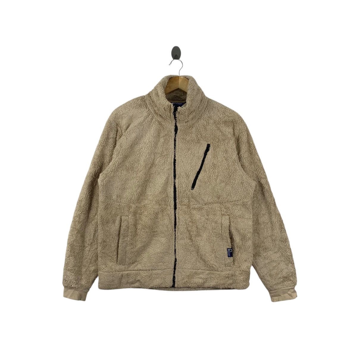 Penfield PENFIELD OUTDOOR Minimalist Design Fleece Beige Zipper Size L / US 10 / IT 46 - 1 Thumbnail