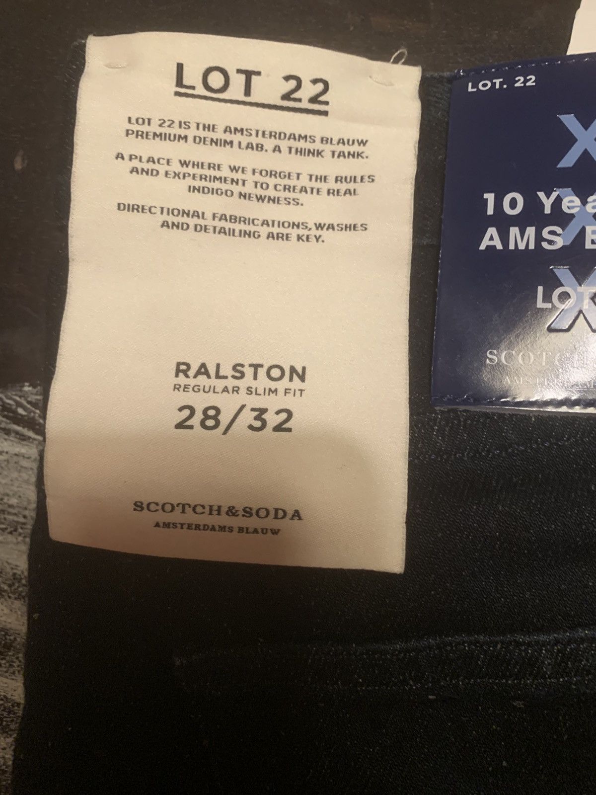 Scotch & Soda Ralston cotton/ hemp selvedge 28/32 special edition Size US 28 / EU 44 - 12 Thumbnail