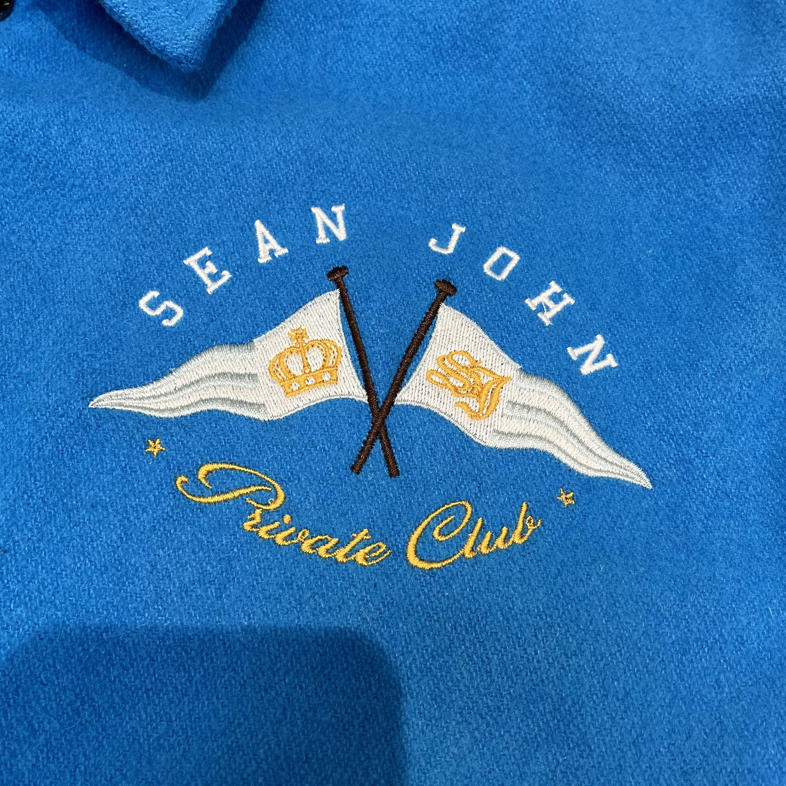 Sean John Sean John University Jacket Blue Size US L / EU 52-54 / 3 - 3 Thumbnail