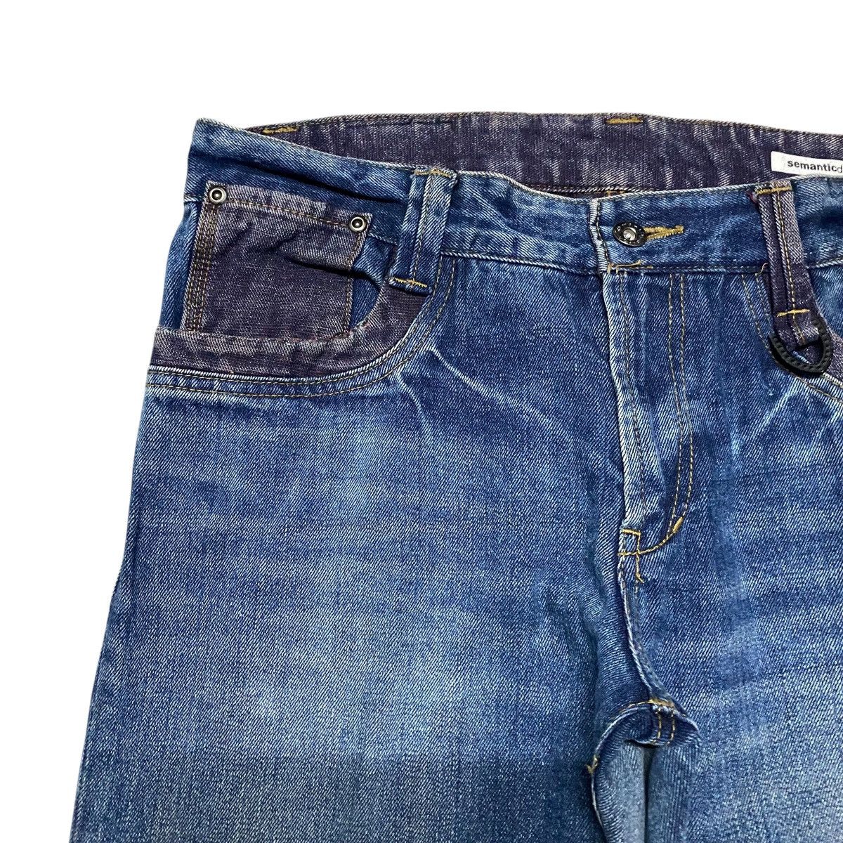 semanticdesign Semantic Design Denim Flare Jeans Distressed Size US 33 - 4 Thumbnail