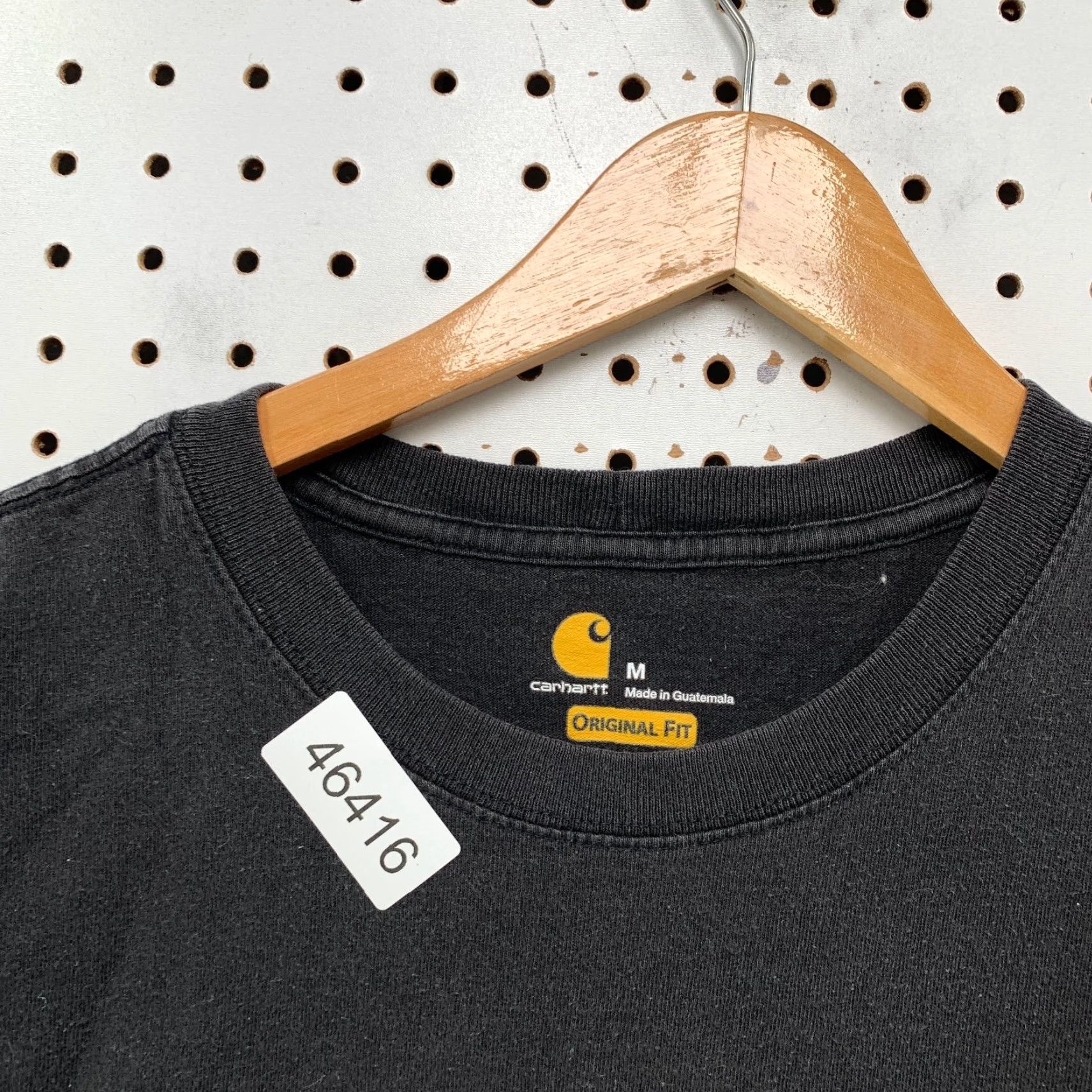 Carhartt Carhartt Pocket Shirt Mens M Black Crew Neck Short Sleeve T-Shirt Pockets Workwear 2020s Mens Size US M / EU 48-50 / 2 - 3 Thumbnail