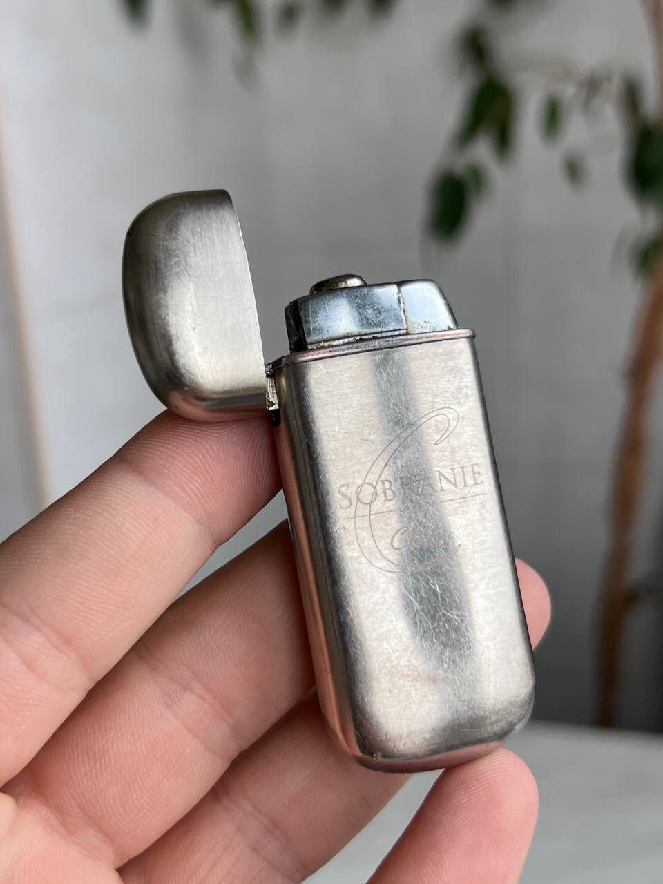 Marlboro × Vintage Y2K ELEGANCE SOBRANIE GEOMETRIC METAL PUNK ROCK LIGHTER 00's Size ONE SIZE - 2 Thumbnail